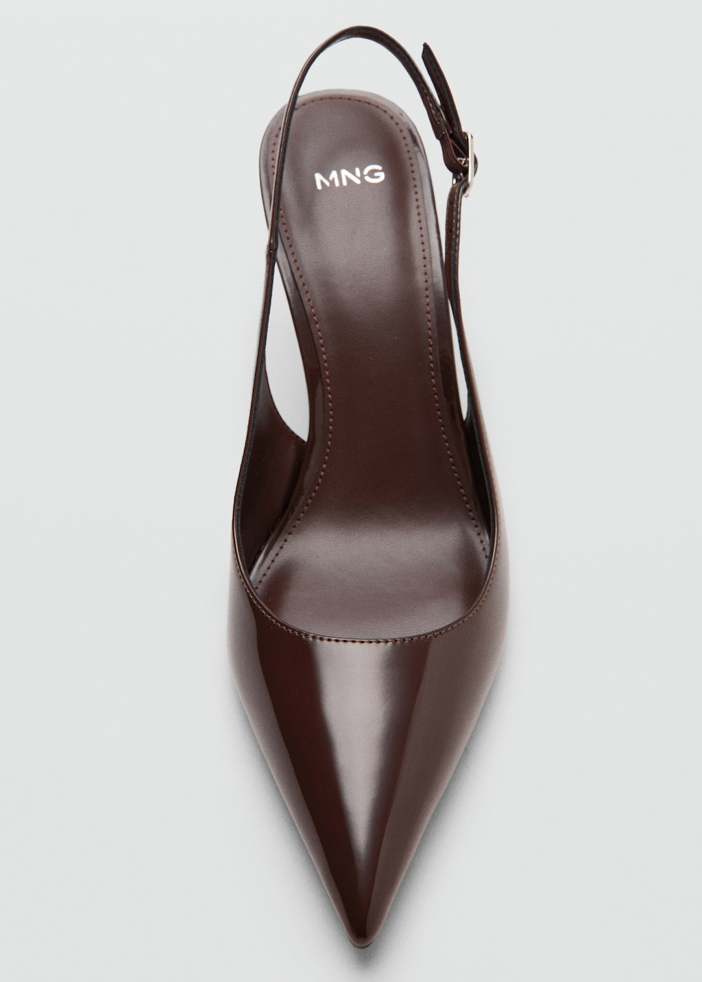 Mango Patent heeled shoes