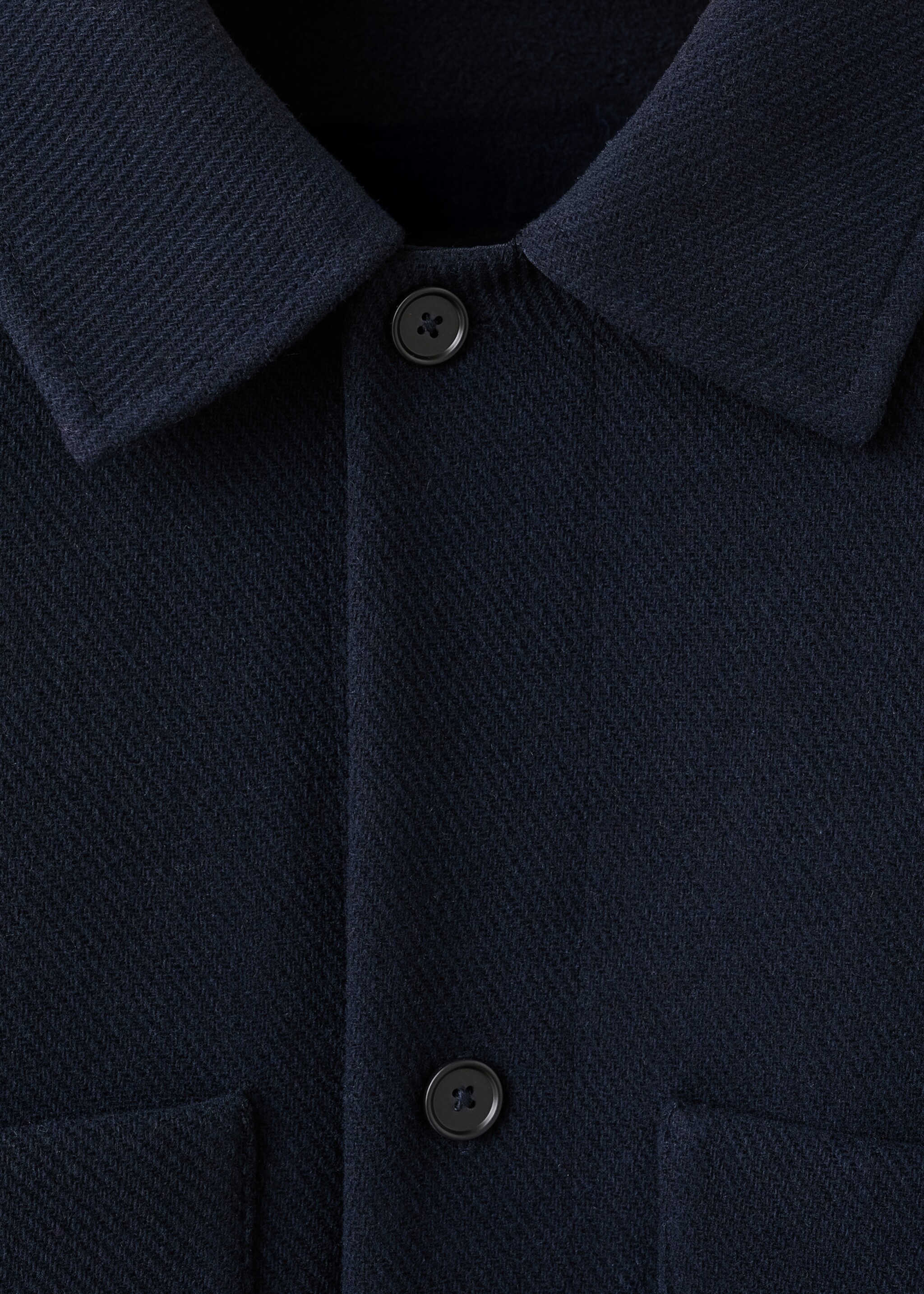 Jacket standfor - Details of the article 8, Navy. Ref: 27051229-00.