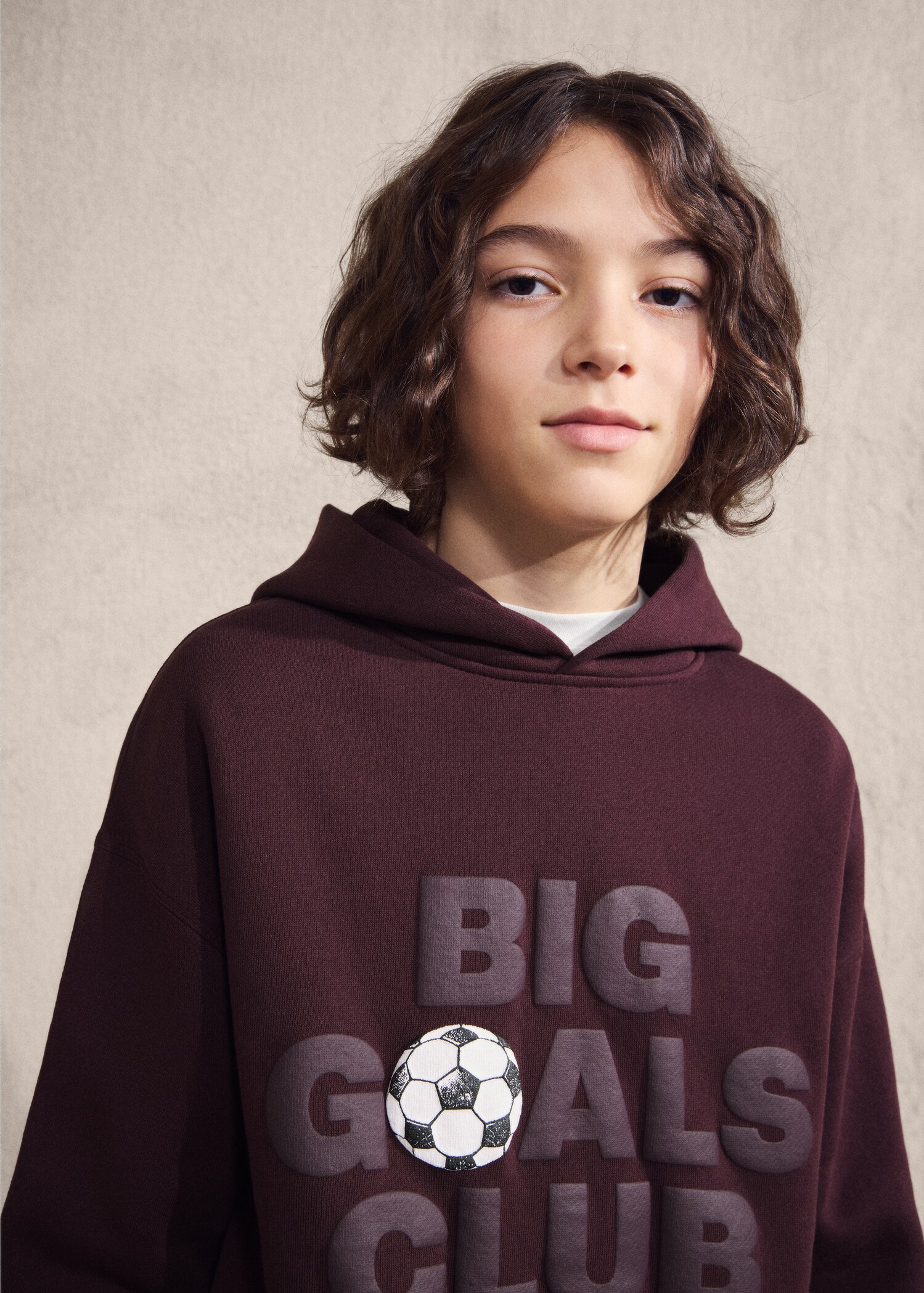 Printed embossed sweatshirt - Details of the article 5