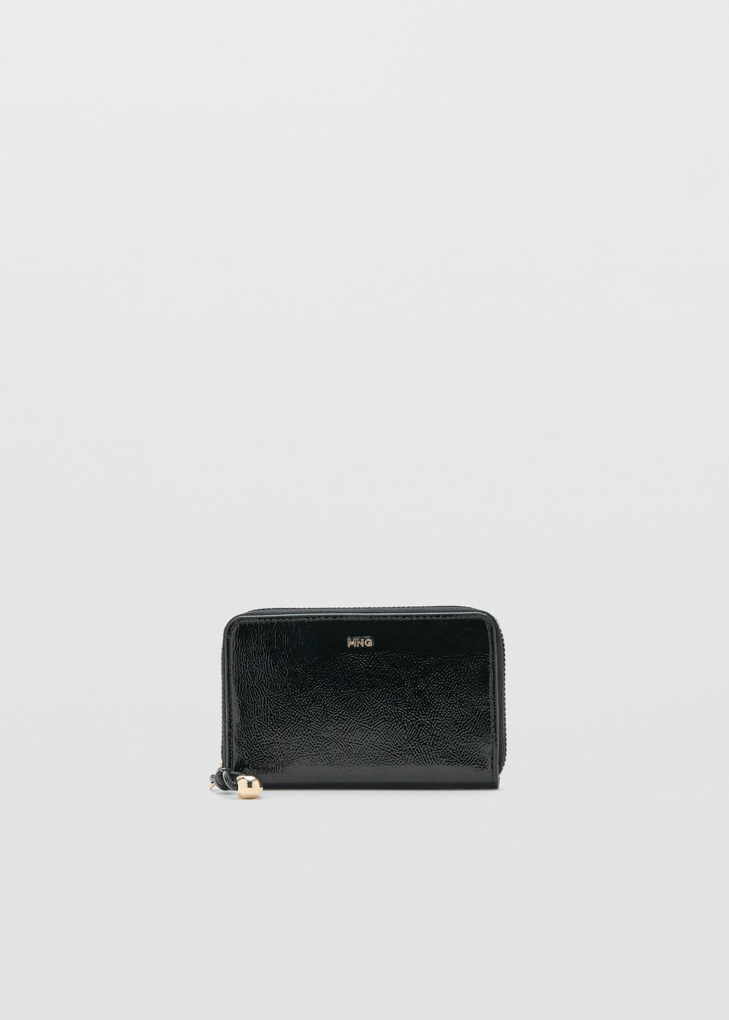 Medium wallet with mini-bead embellishment