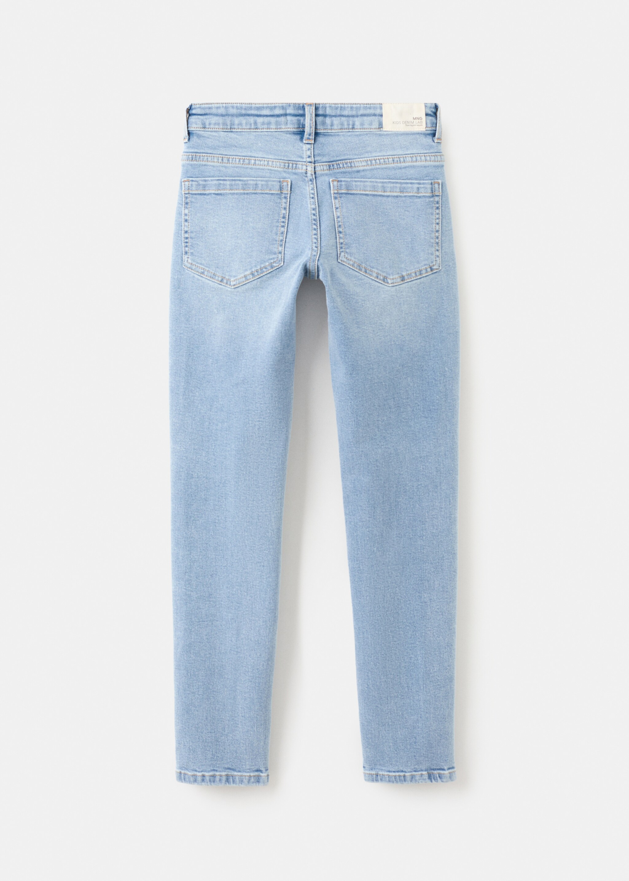 Skinny jeans - Reverse of the article, Light Blue. Ref: 27051238-00.