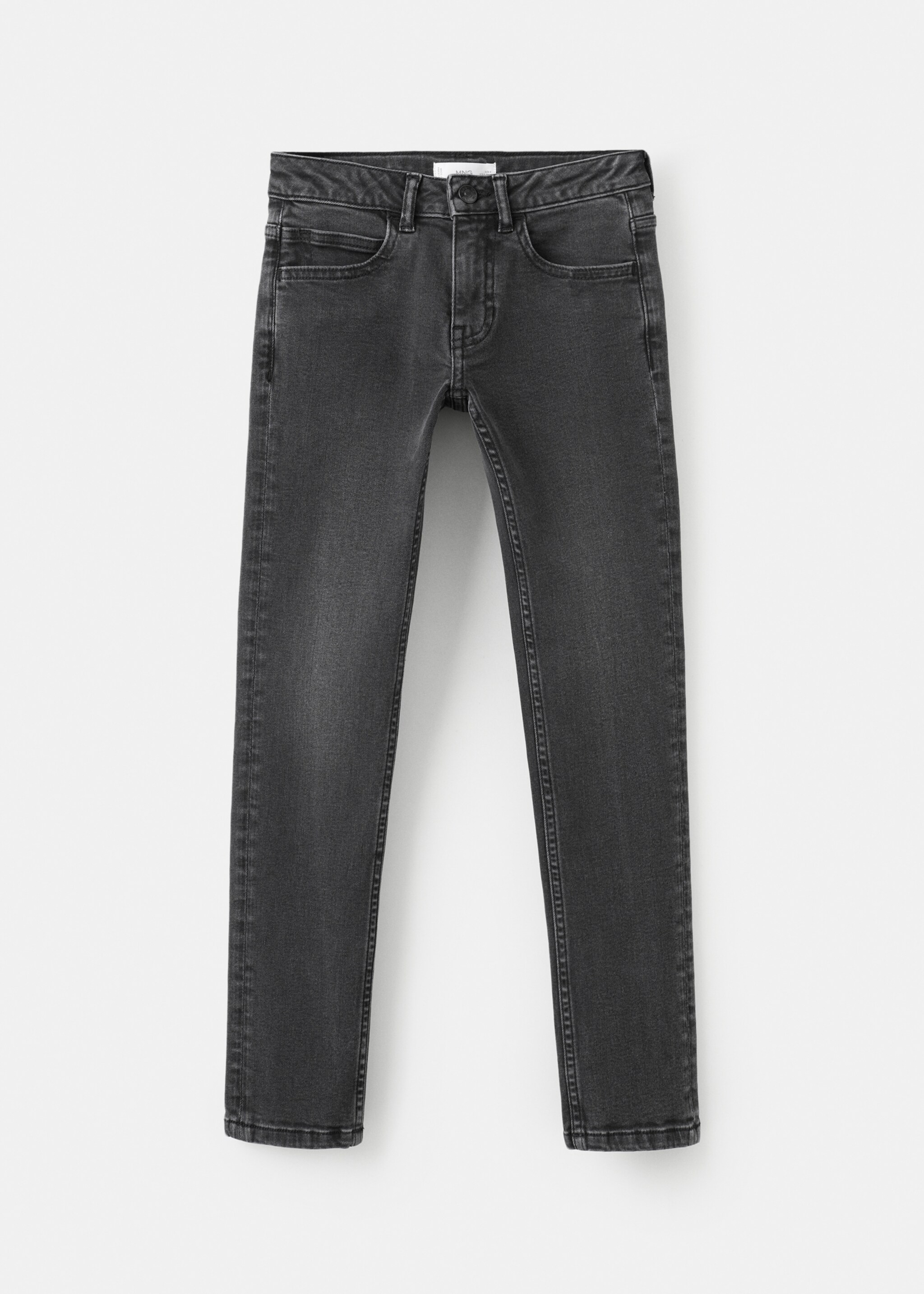 Skinny jeans - Article without model, Black denim. Ref: 27051238-00.