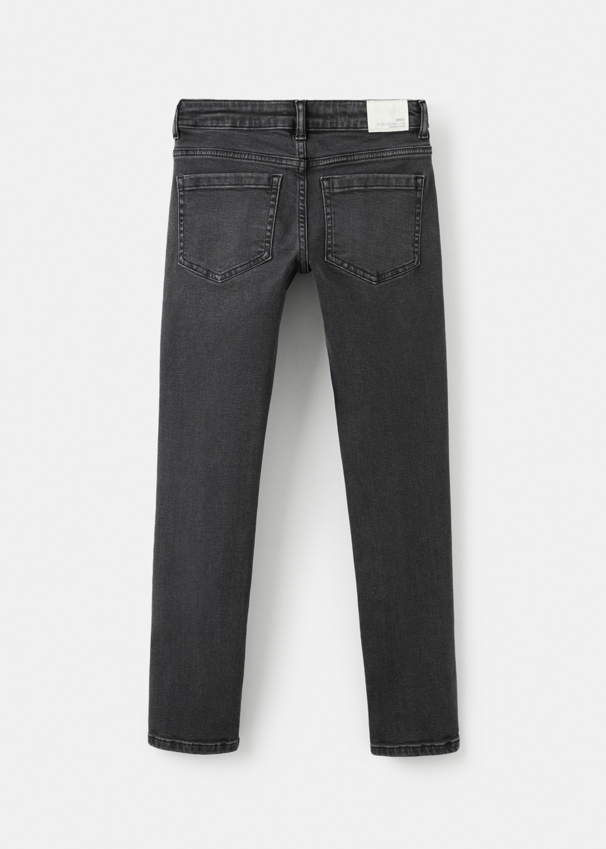 Skinny jeans - Reverse of the article, Black denim. Ref: 27051238-00.