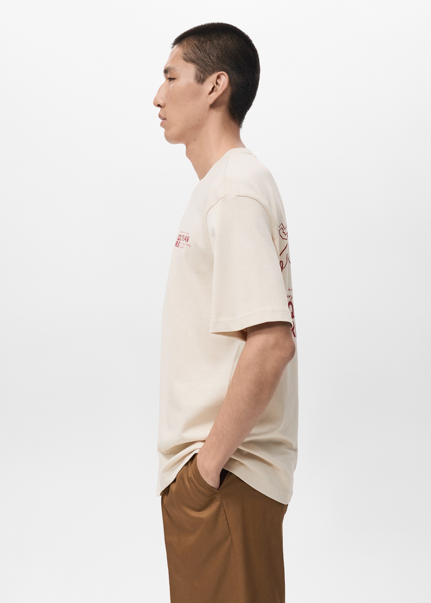 Camiseta relaxed fit estampado - Detalle del artículo 2