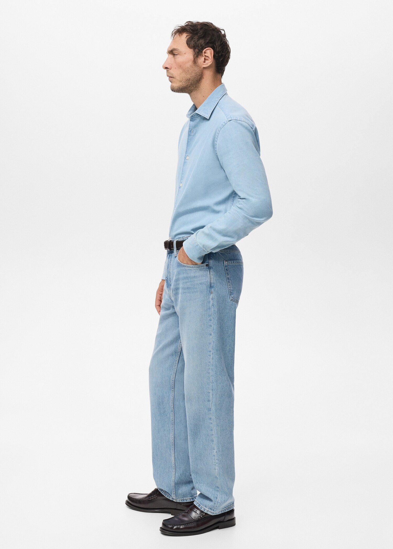 Jeans Moby straight fit lavado claro - Detalle del artículo 6