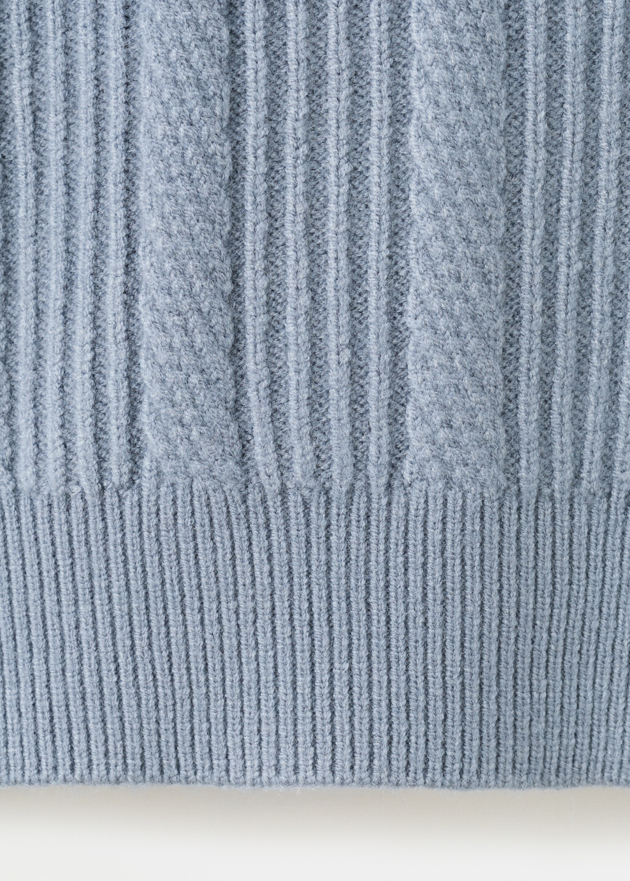 Pull-over maille structure - Détail de l'article 0, Bleu de Prusse. Ref: 27051250-00.