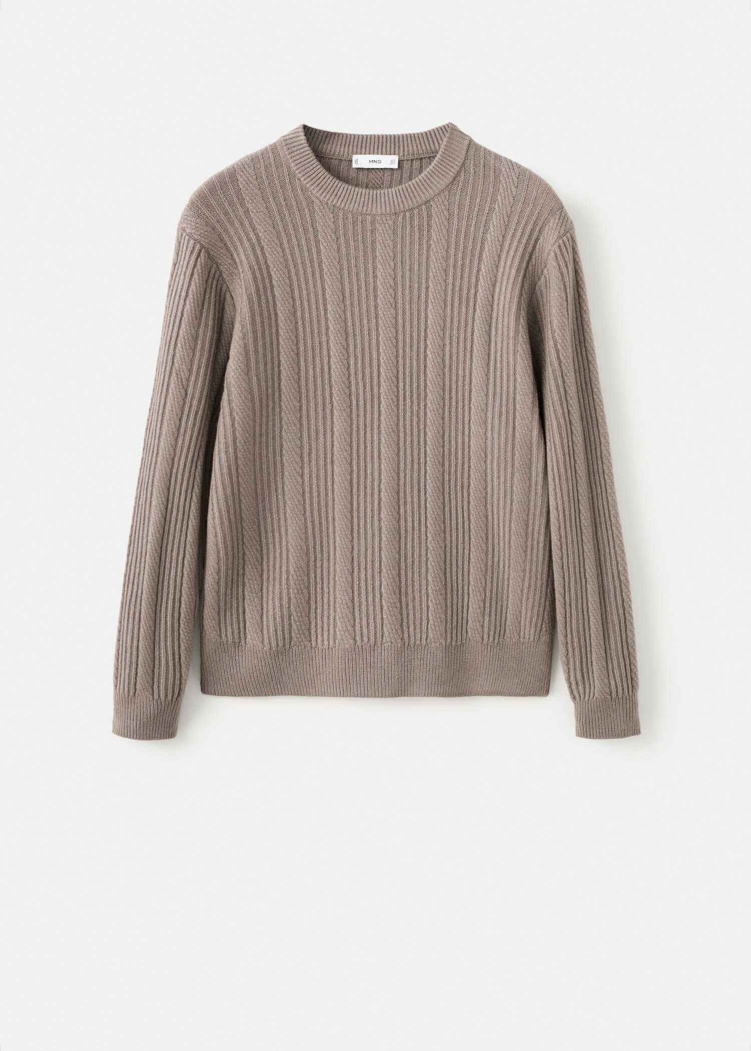 Pull-over maille structure - Article sans modèle