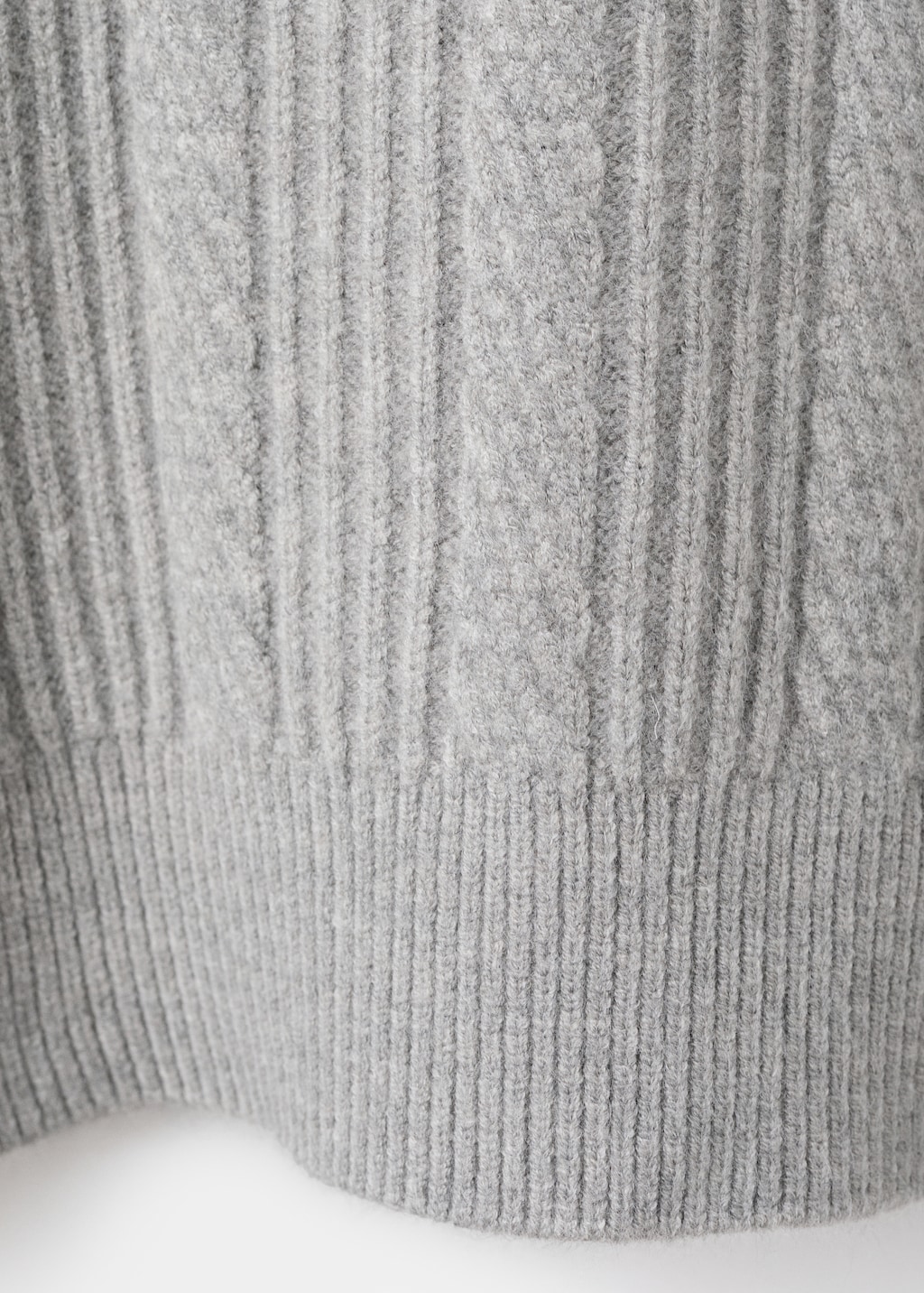 Structured turtleneck sweater