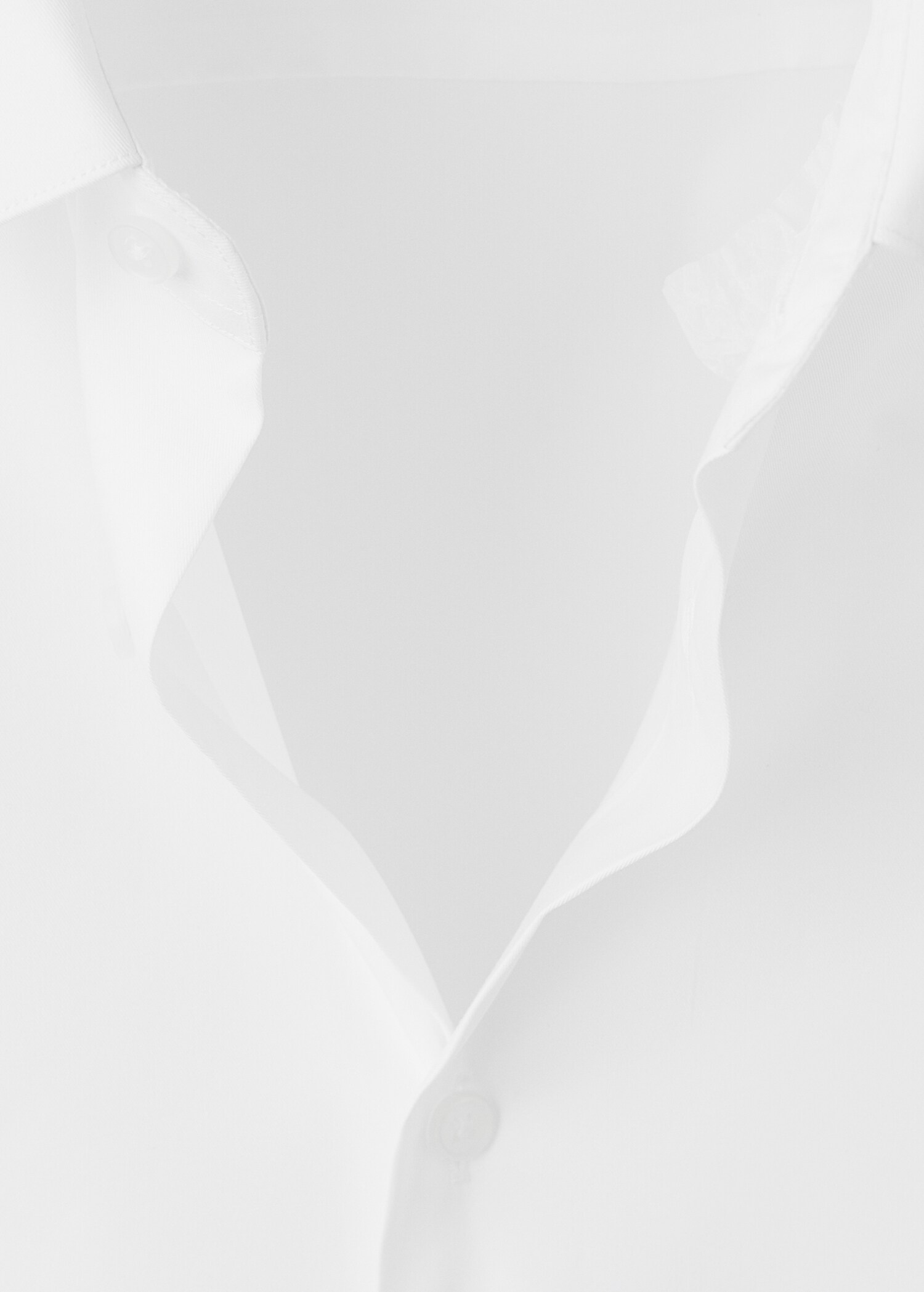 Slim fit cotton suit shirt - Details of the article 8