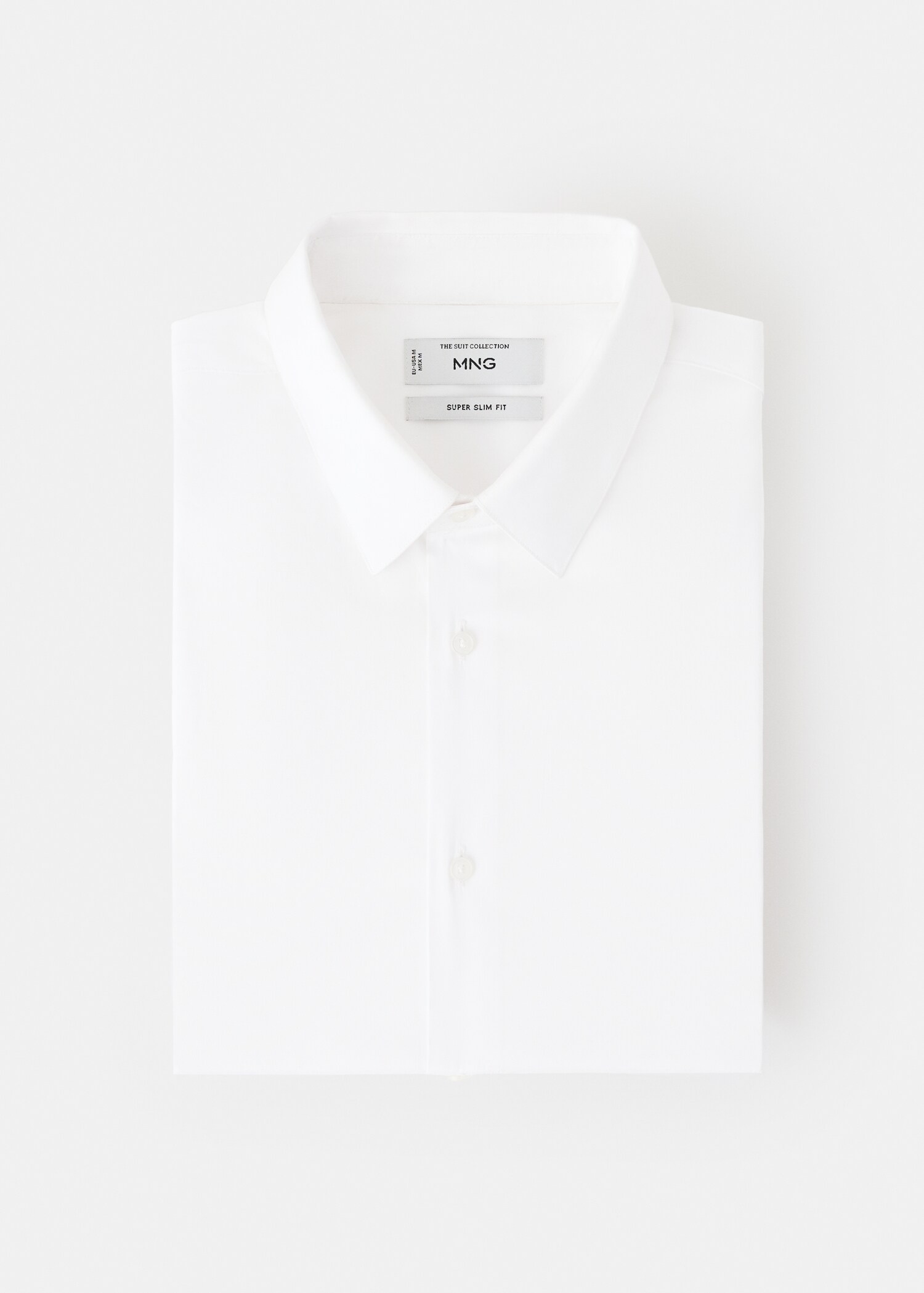 Slim fit cotton suit shirt - Details of the article 9