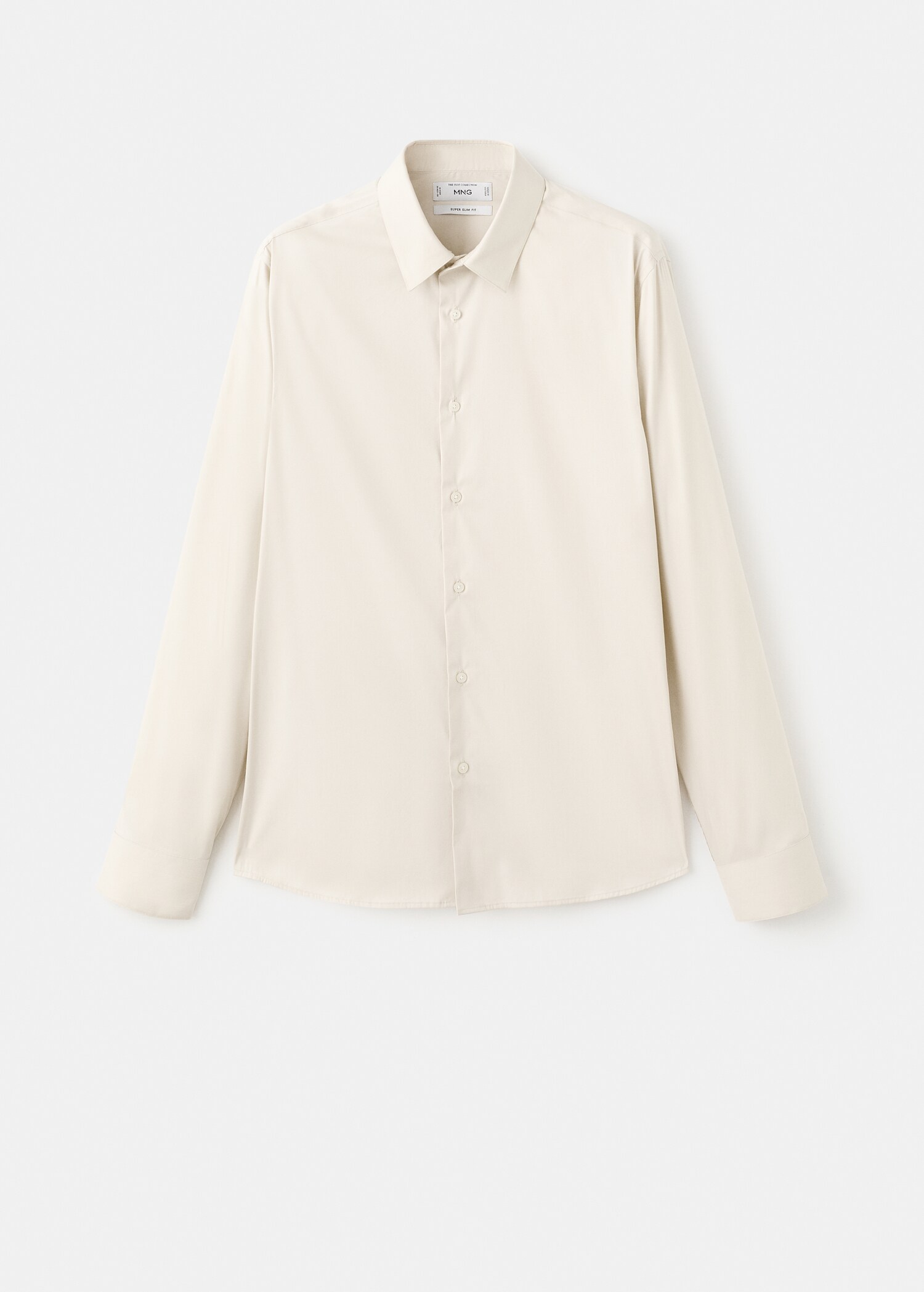 Slim fit cotton suit shirt - Article without model