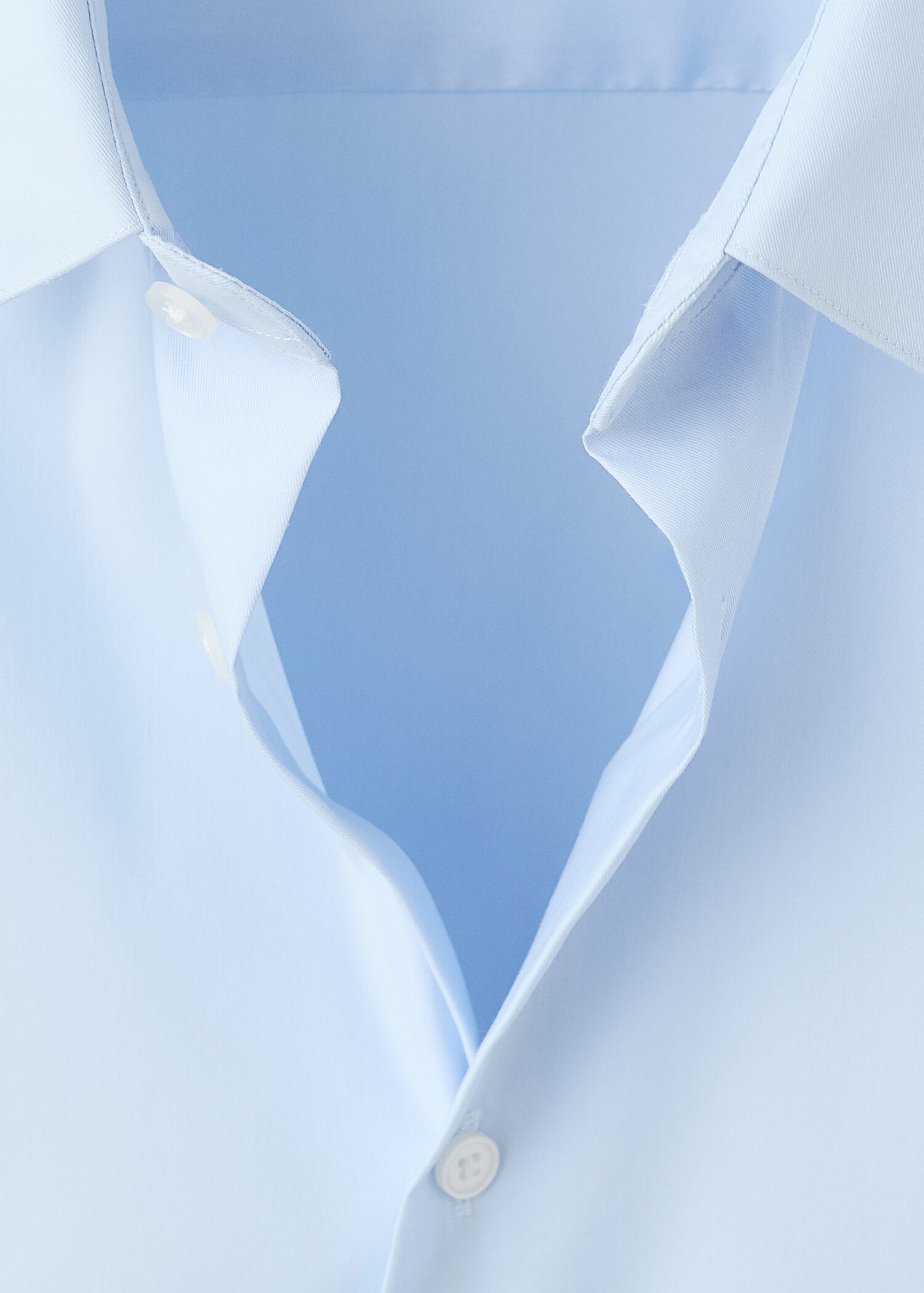 Slim fit cotton suit shirt - Details of the article 8
