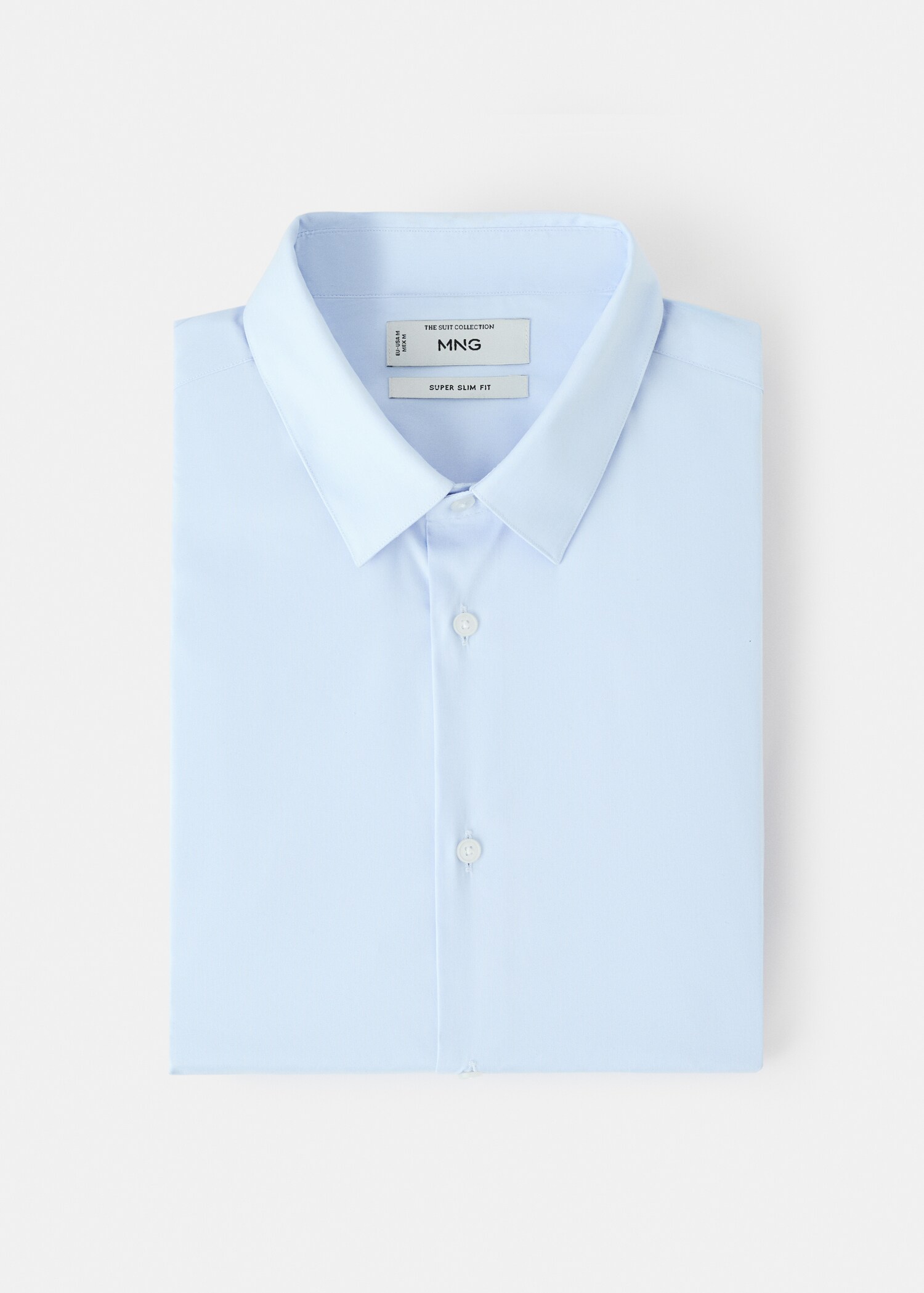 Slim fit cotton suit shirt - Details of the article 9