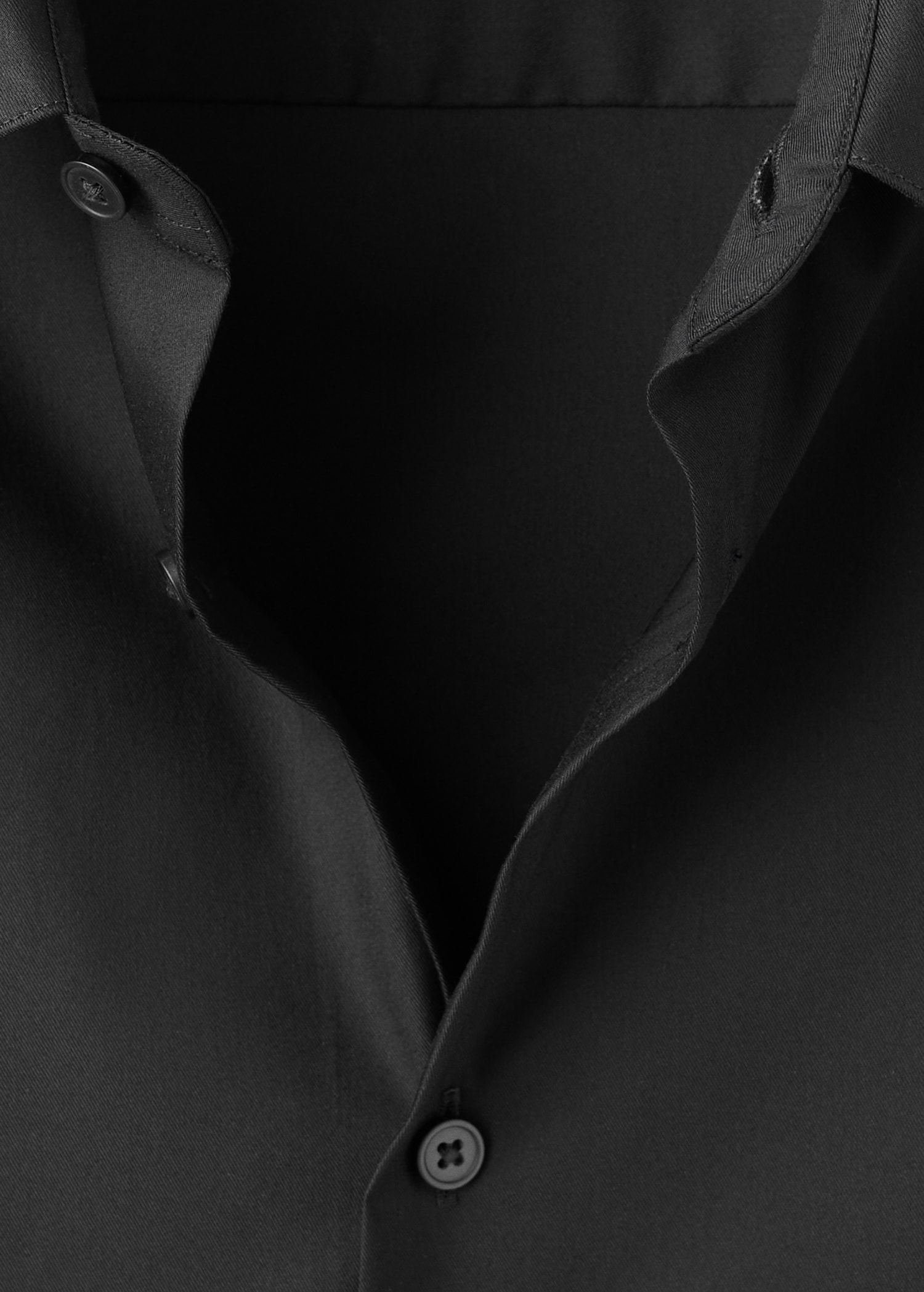 Slim fit cotton suit shirt - Details of the article 8