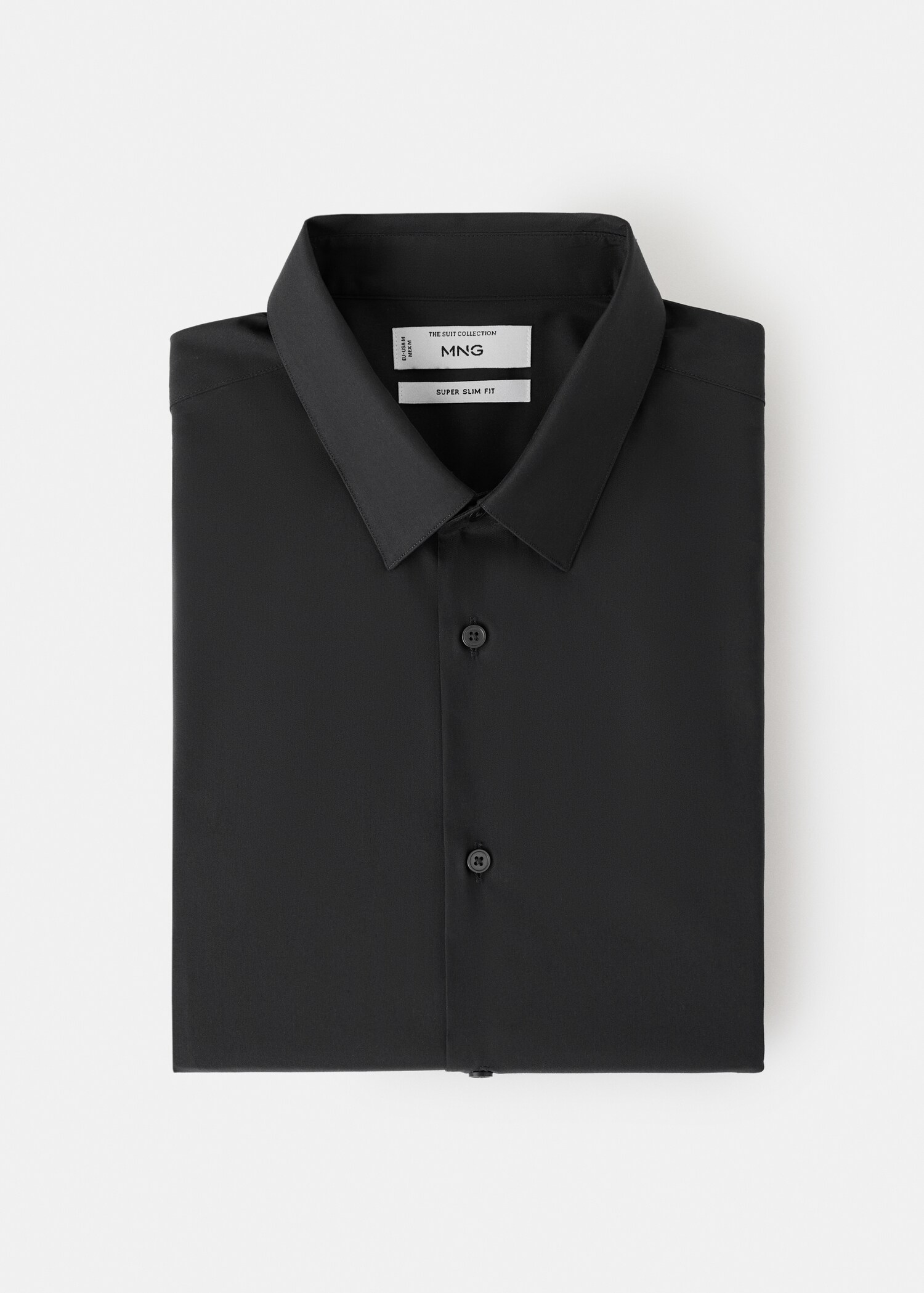 Slim fit cotton suit shirt - Details of the article 9