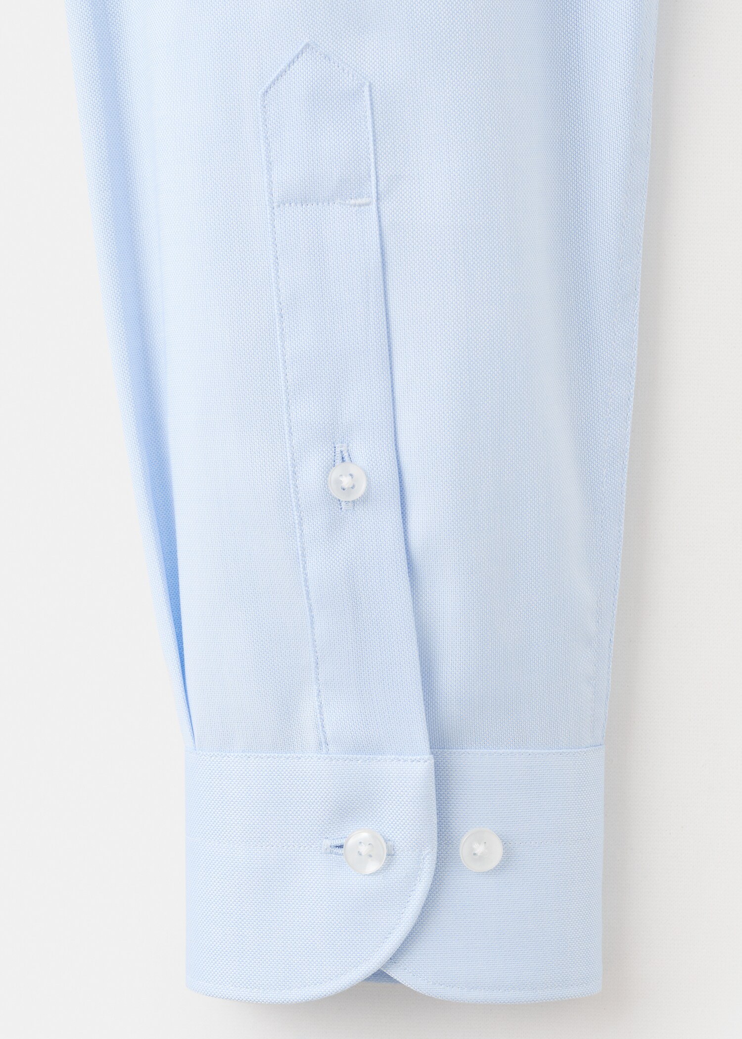 Slim fit structured suit shirt - Details of the article 0