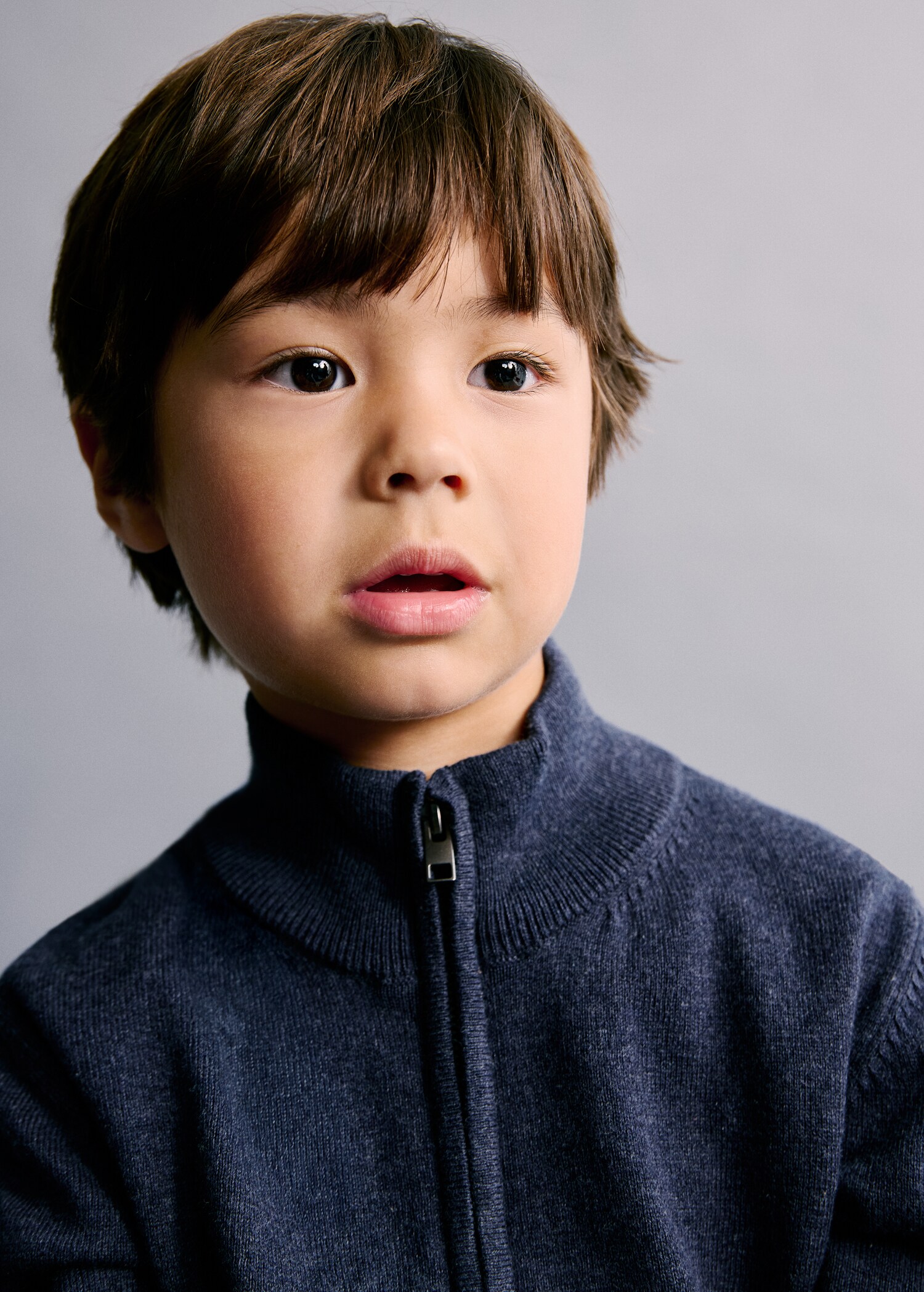 Gebreid vest met rits - Detail van het artikel 1