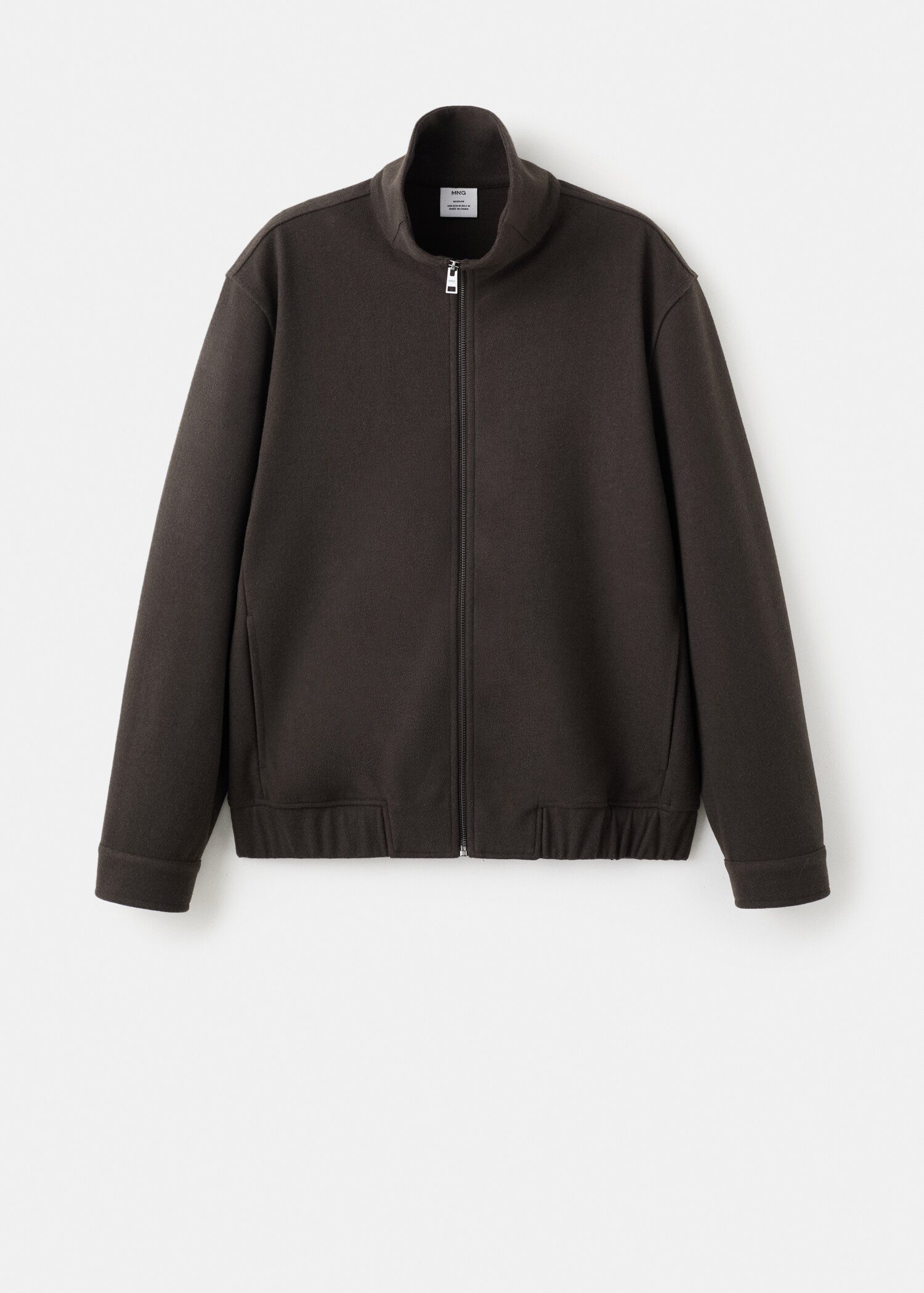 Regular-fit jacket with zip - Article without model