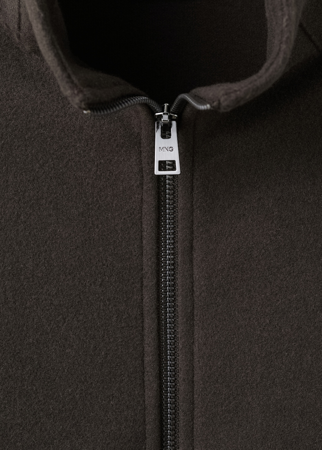 Regular-fit jacket with zip
