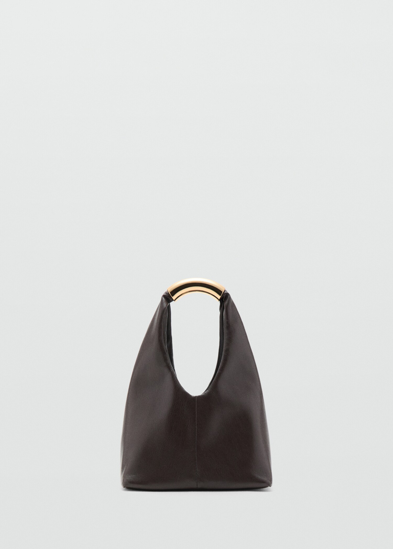 Handbag with metal handle - Article without model