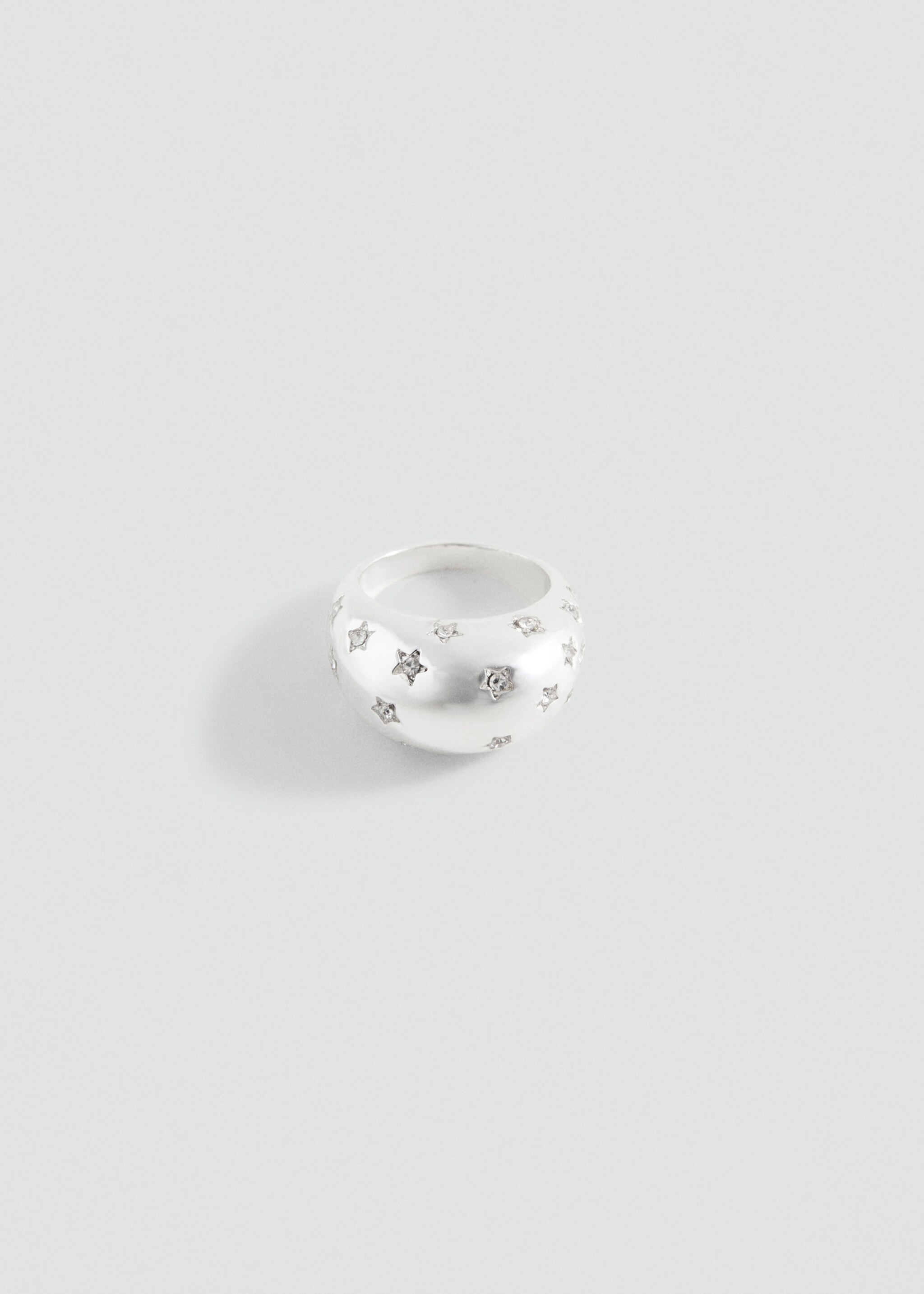 Anillo detalle estrellas - Artículo sin modelo, Plata. Ref: 27051267-00.
