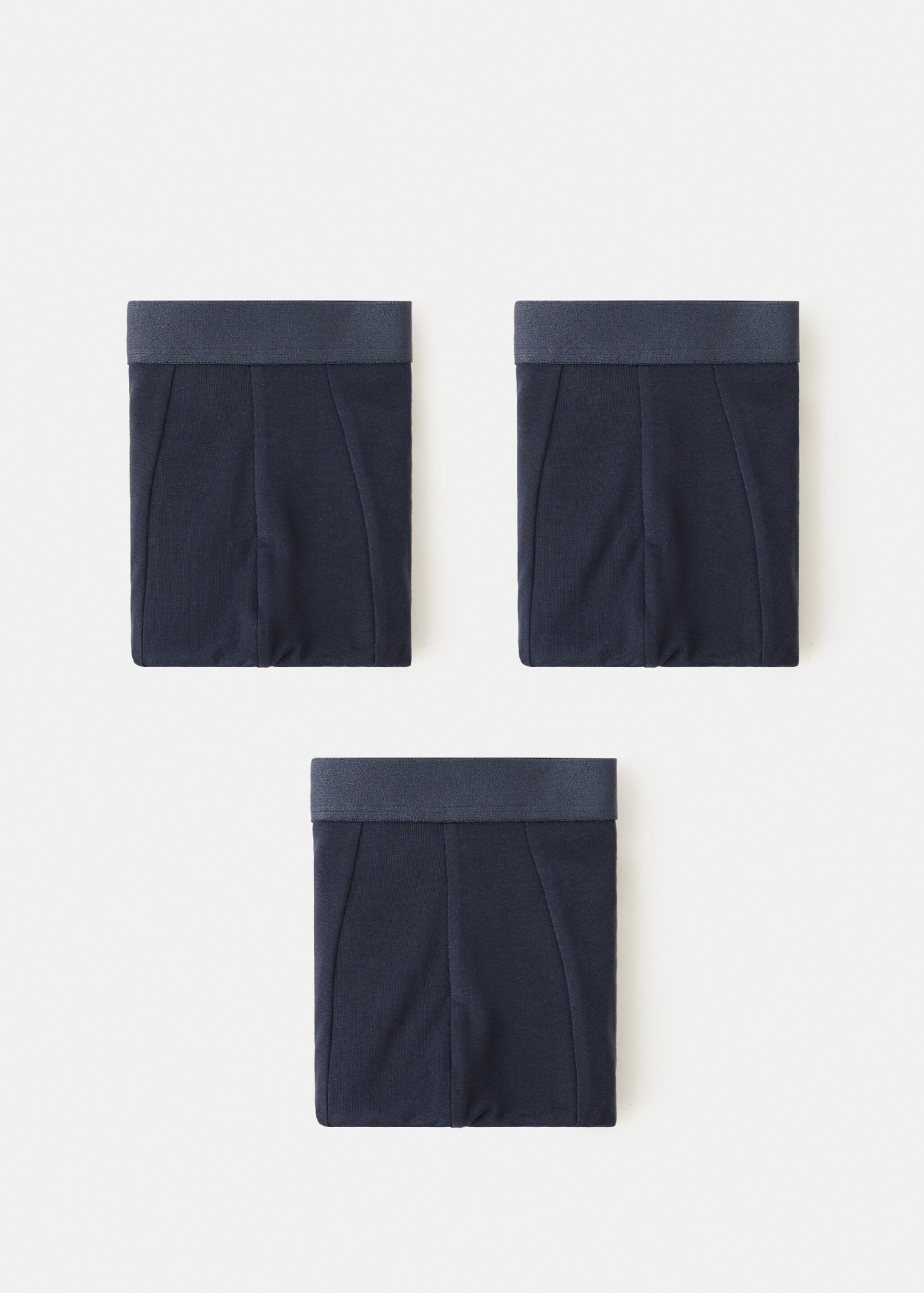 3-pack combined briefs - Article without model, Navy. Ref: 27051268-00.