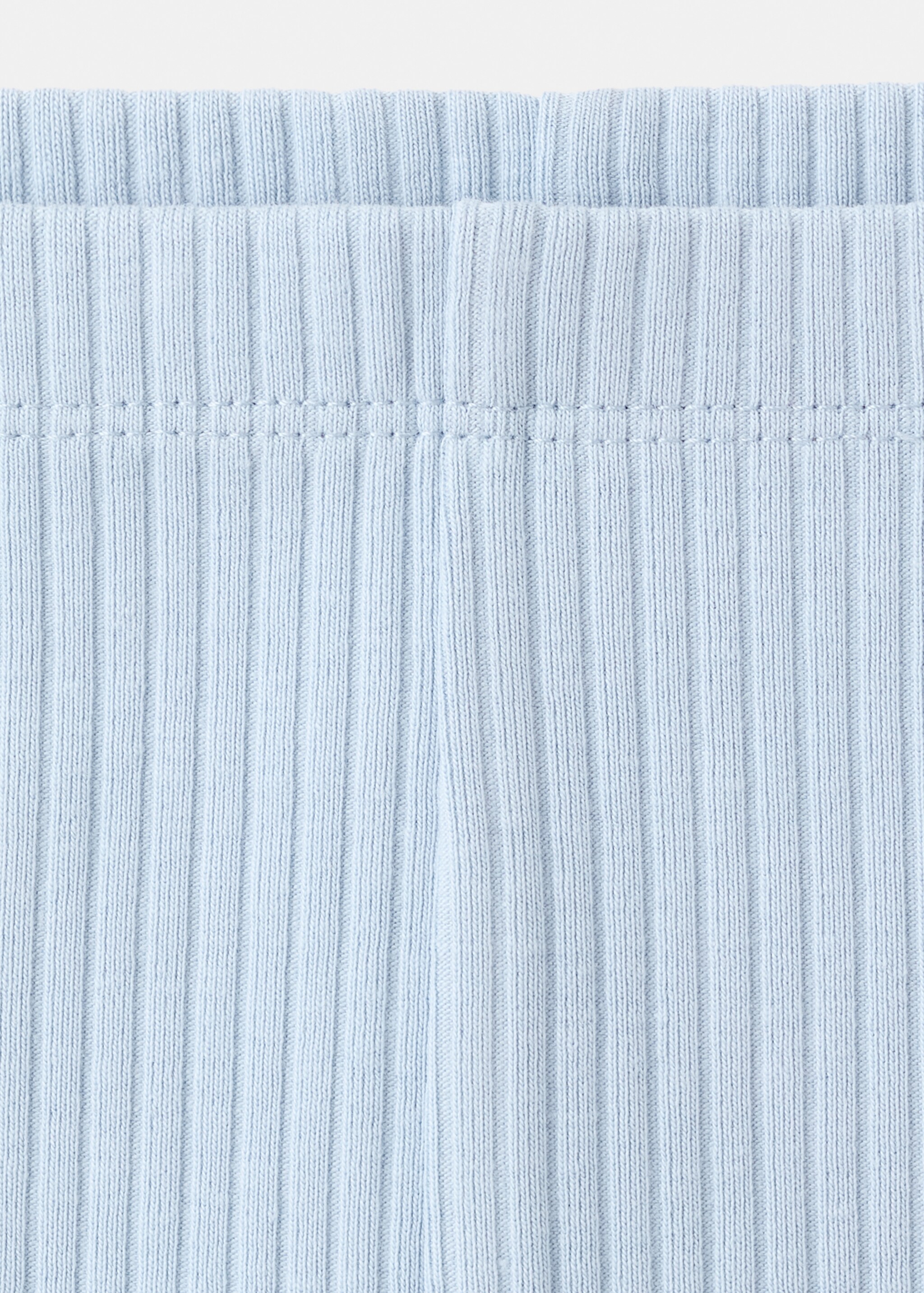 Leggings canalé cotó - Detall de l'article 8, Blau. Ref: 27051269-00.