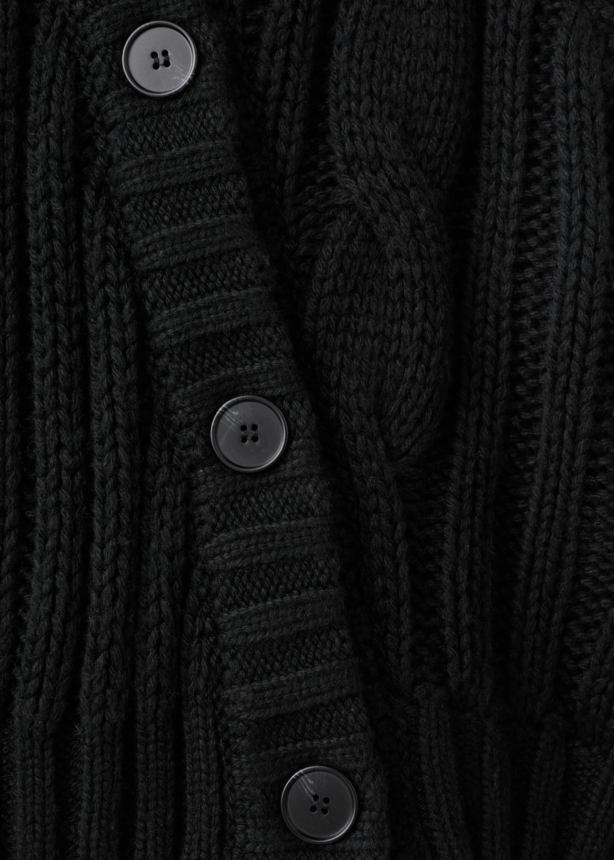 Veste croisée boutons - Détail de l'article 0, Noir. Ref: 27051272-00.