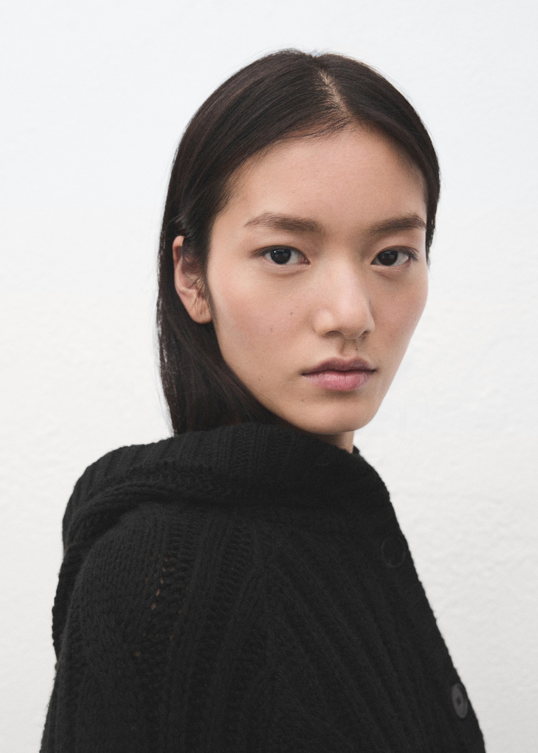 Veste croisée boutons - Détail de l'article 1, Noir. Ref: 27051272-00.