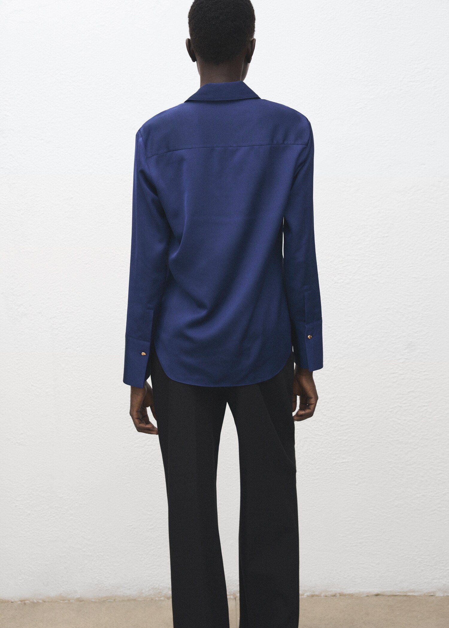 Chemise fluide satinée - Verso de l’article