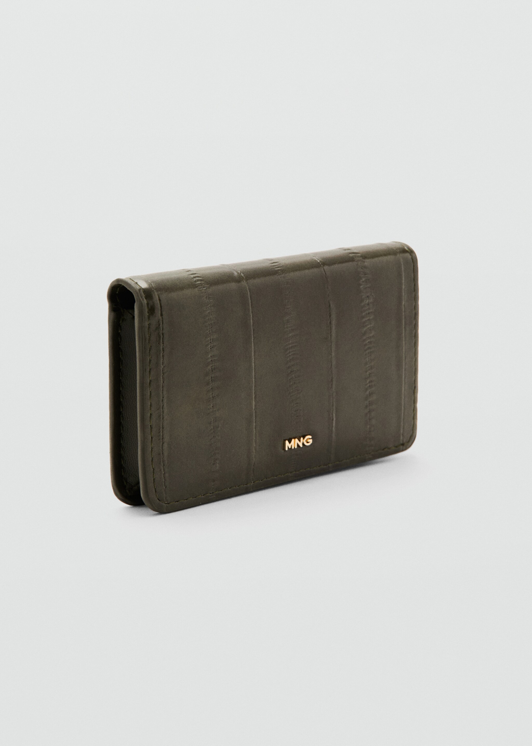 Small textured wallet - Medium plane, Khaki. Ref: 27051275-00.