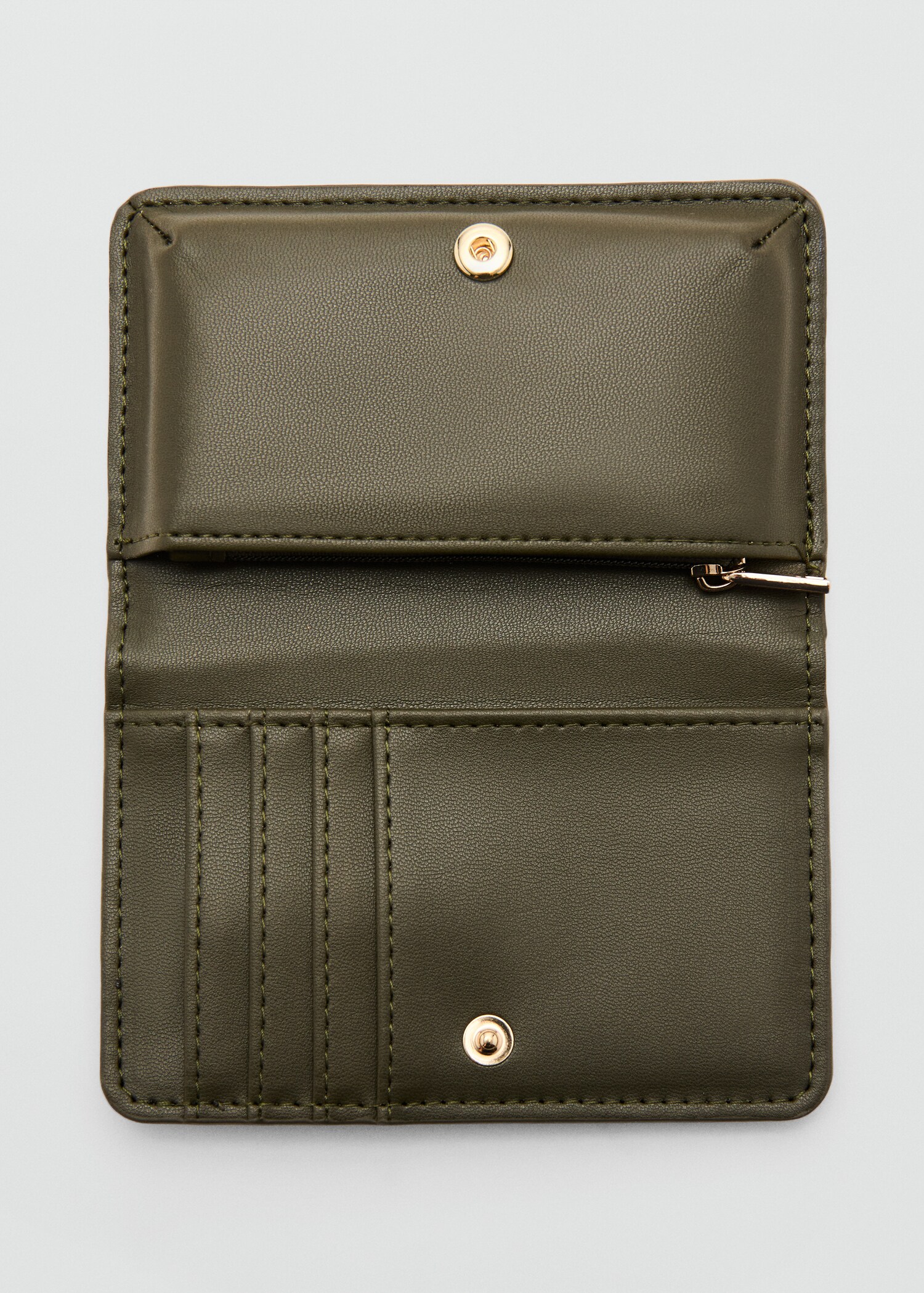 Small textured wallet - Details of the article 1