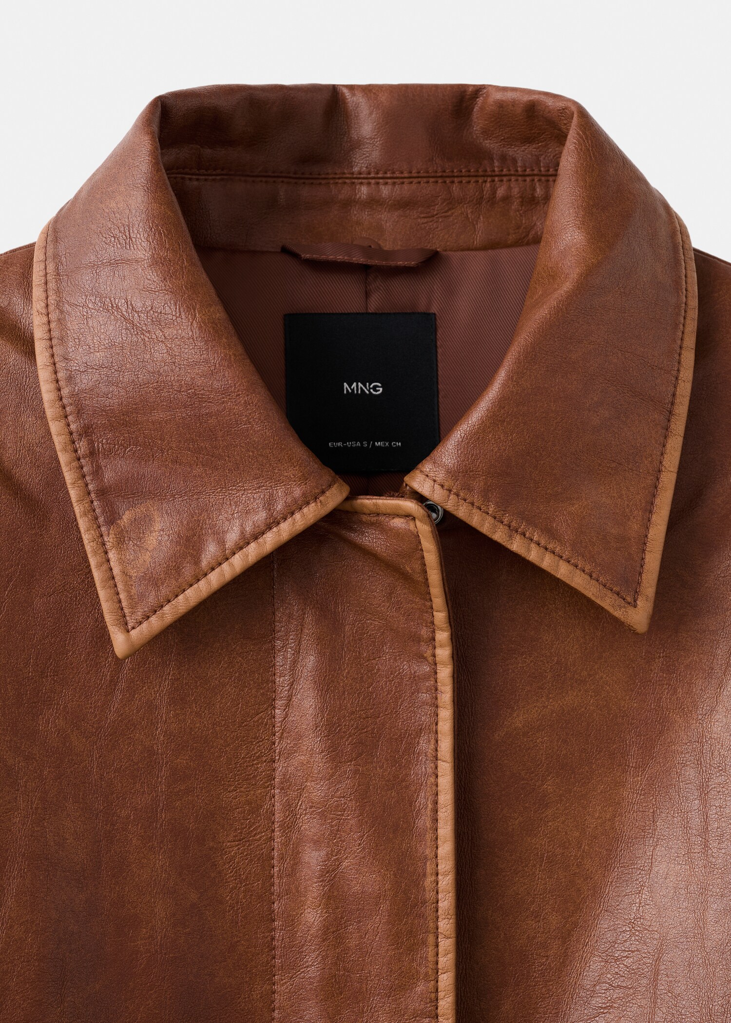 Fleece collar jacket - Details of the article 8