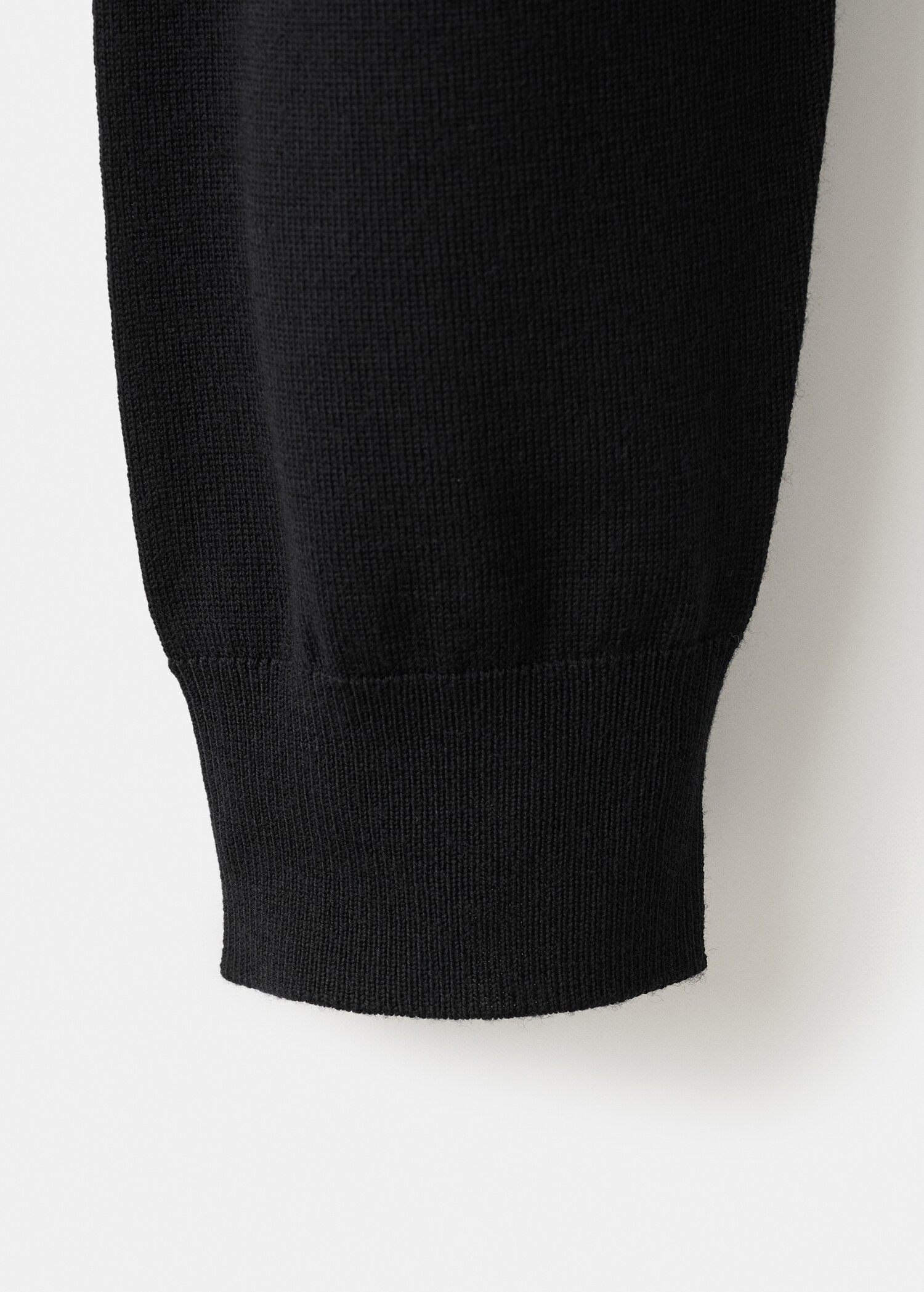 100% merino wool polo sweater - Details of the article 8