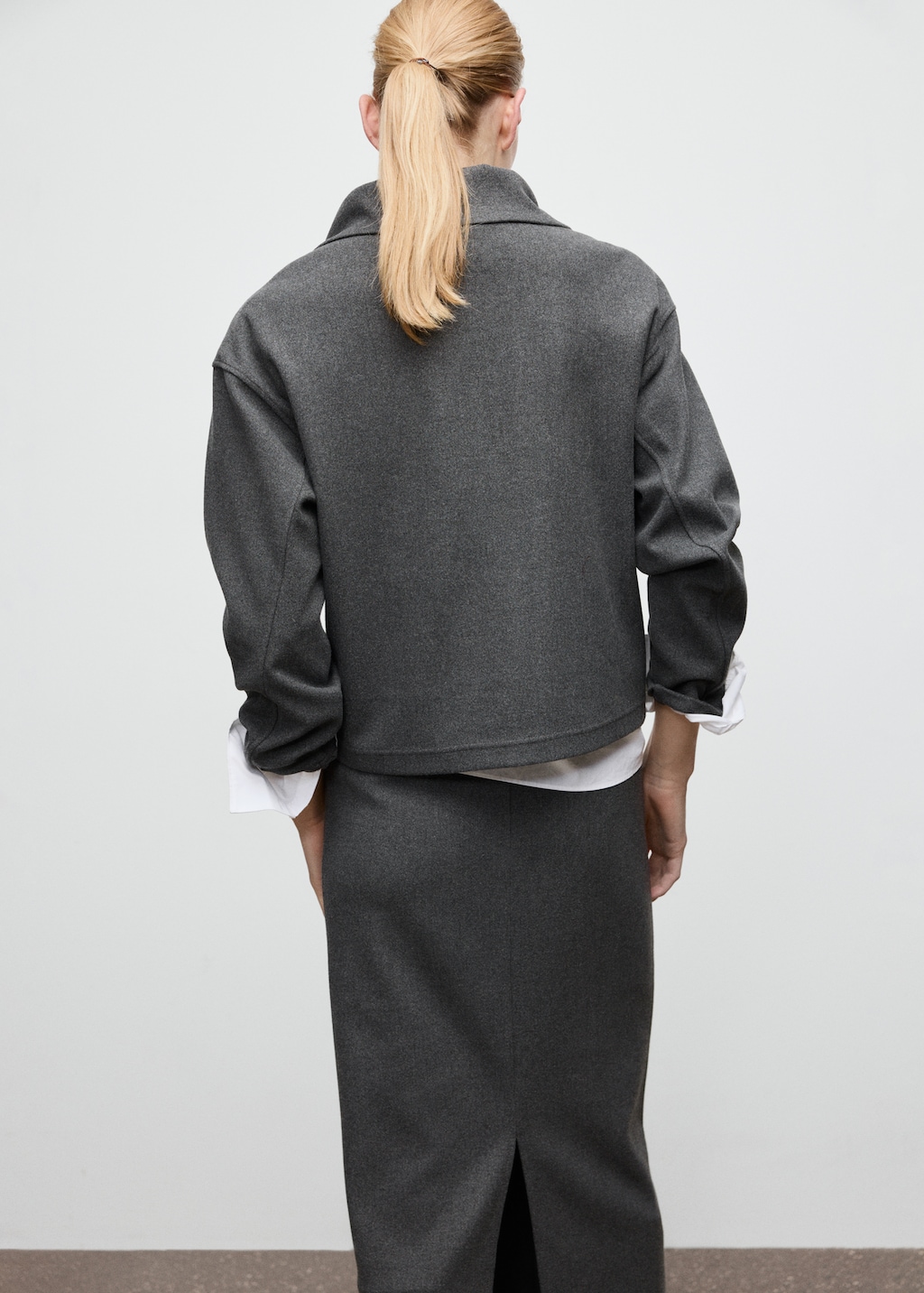 Mango Turtleneck sweatshirt with zip