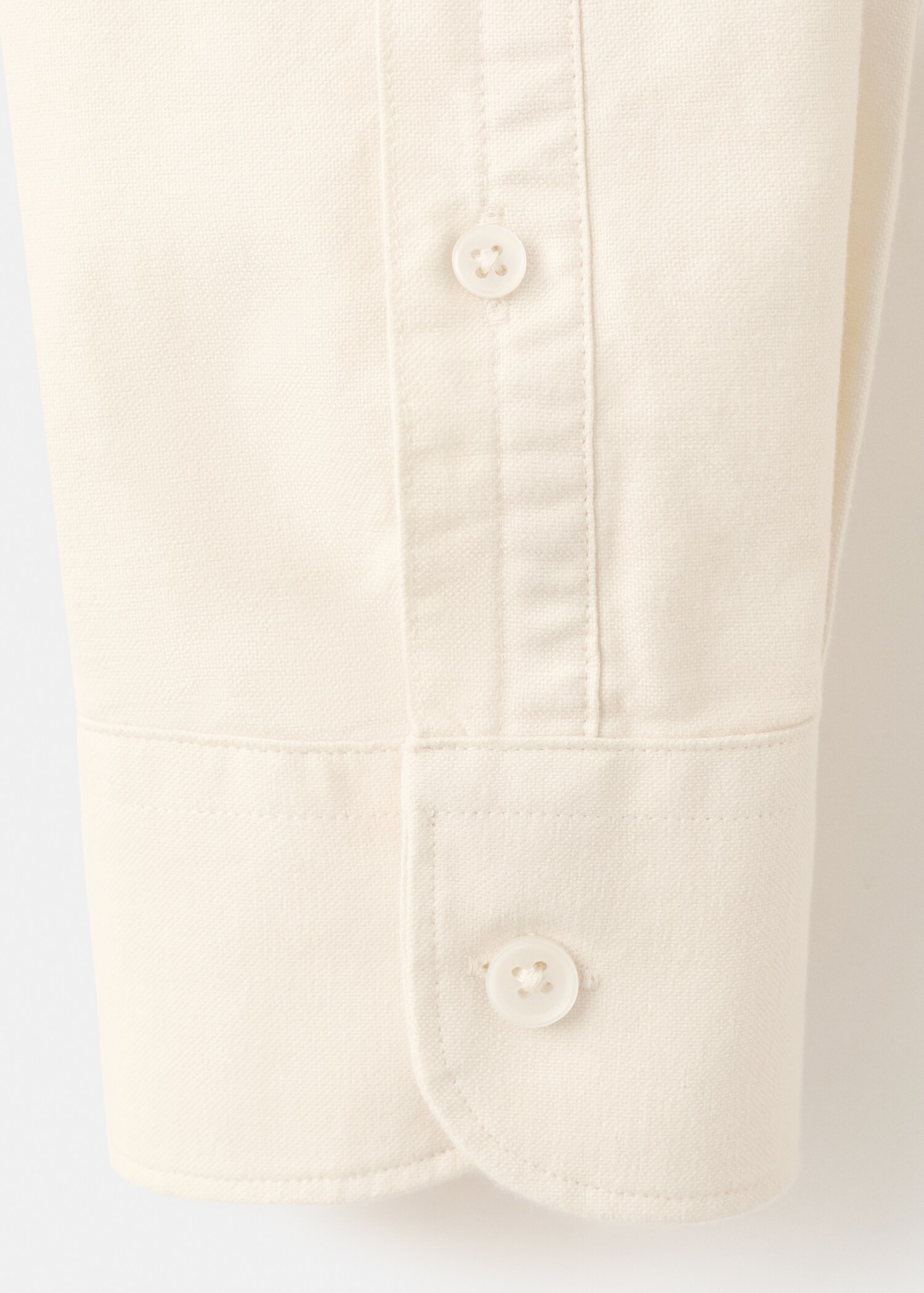 100% cotton Oxford shirt - Details of the article 0