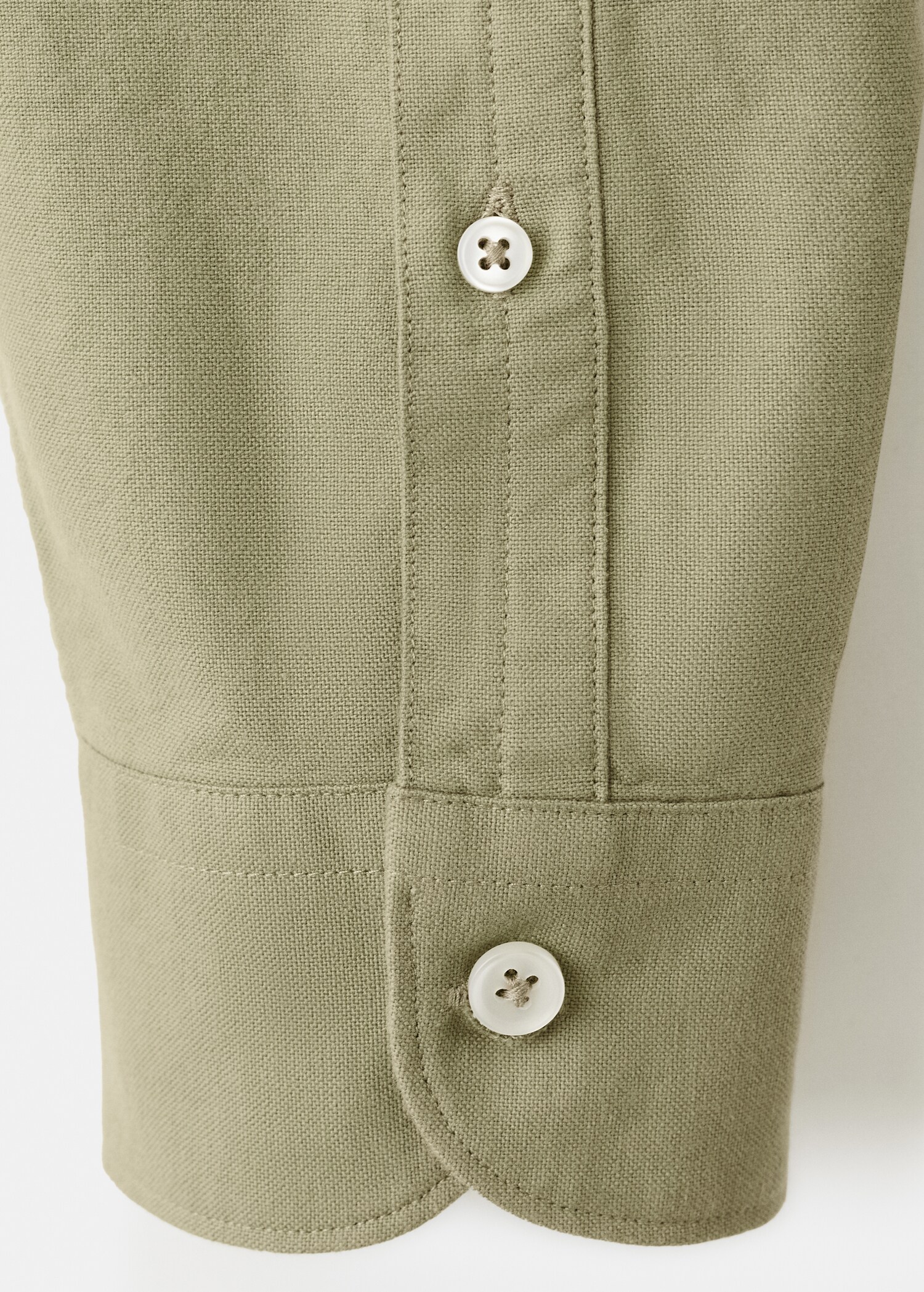 100% cotton Oxford shirt - Details of the article 0