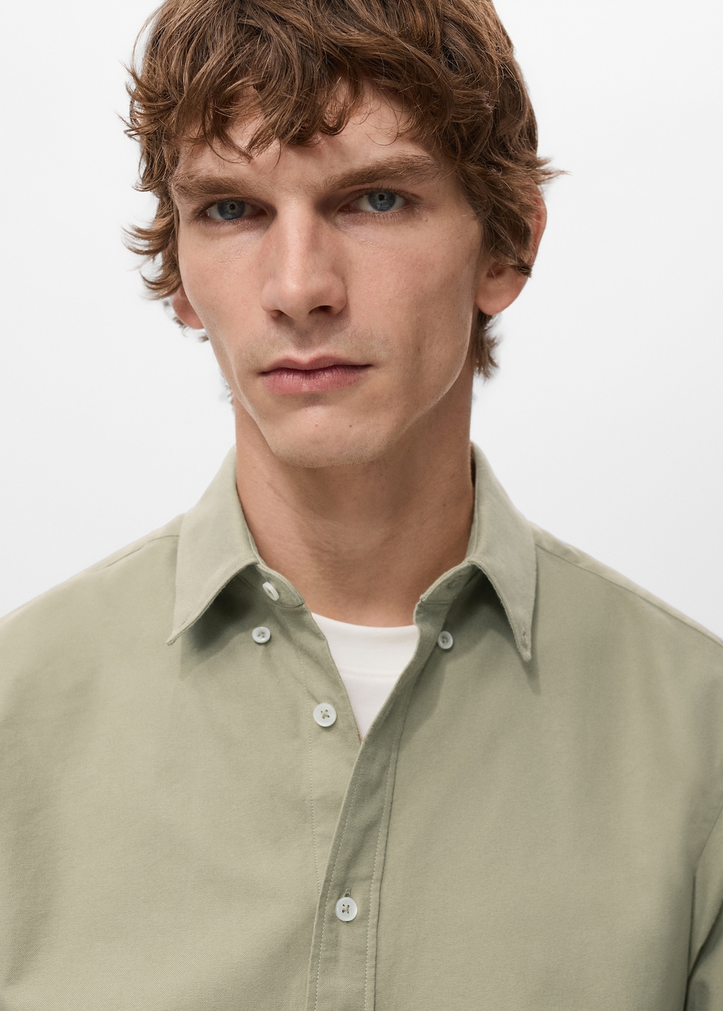 100% cotton Oxford shirt