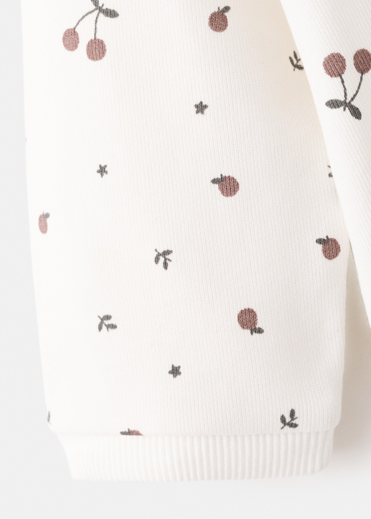 Gemustertes Baumwoll-Sweatshirt - Detail des Artikels 8