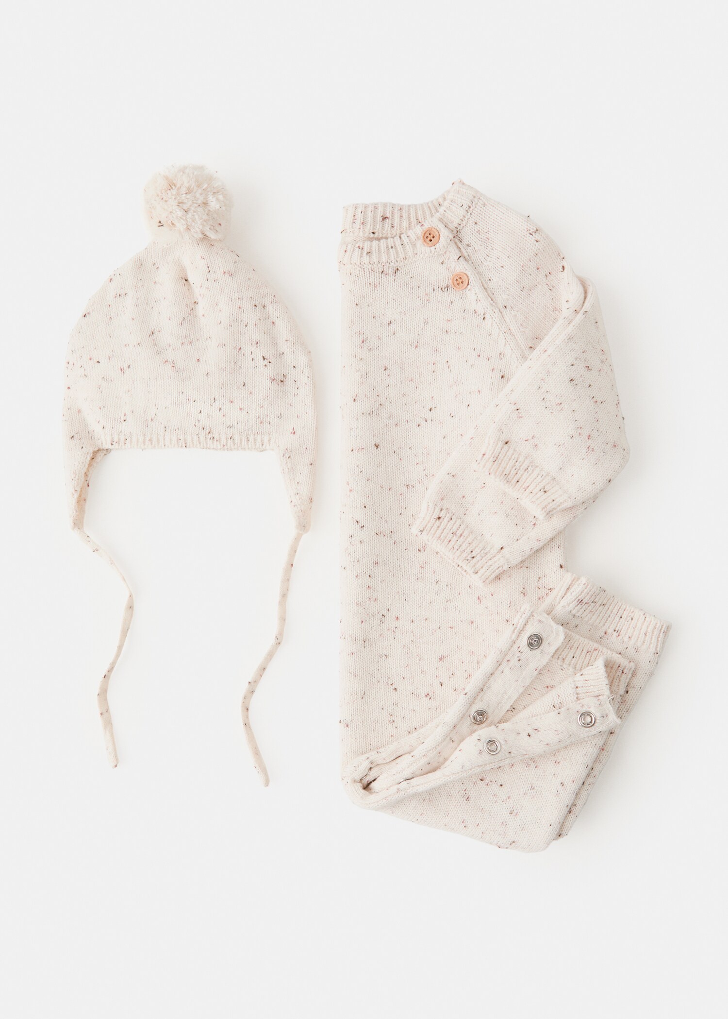 Knitted bobble hat - Details of the article 2