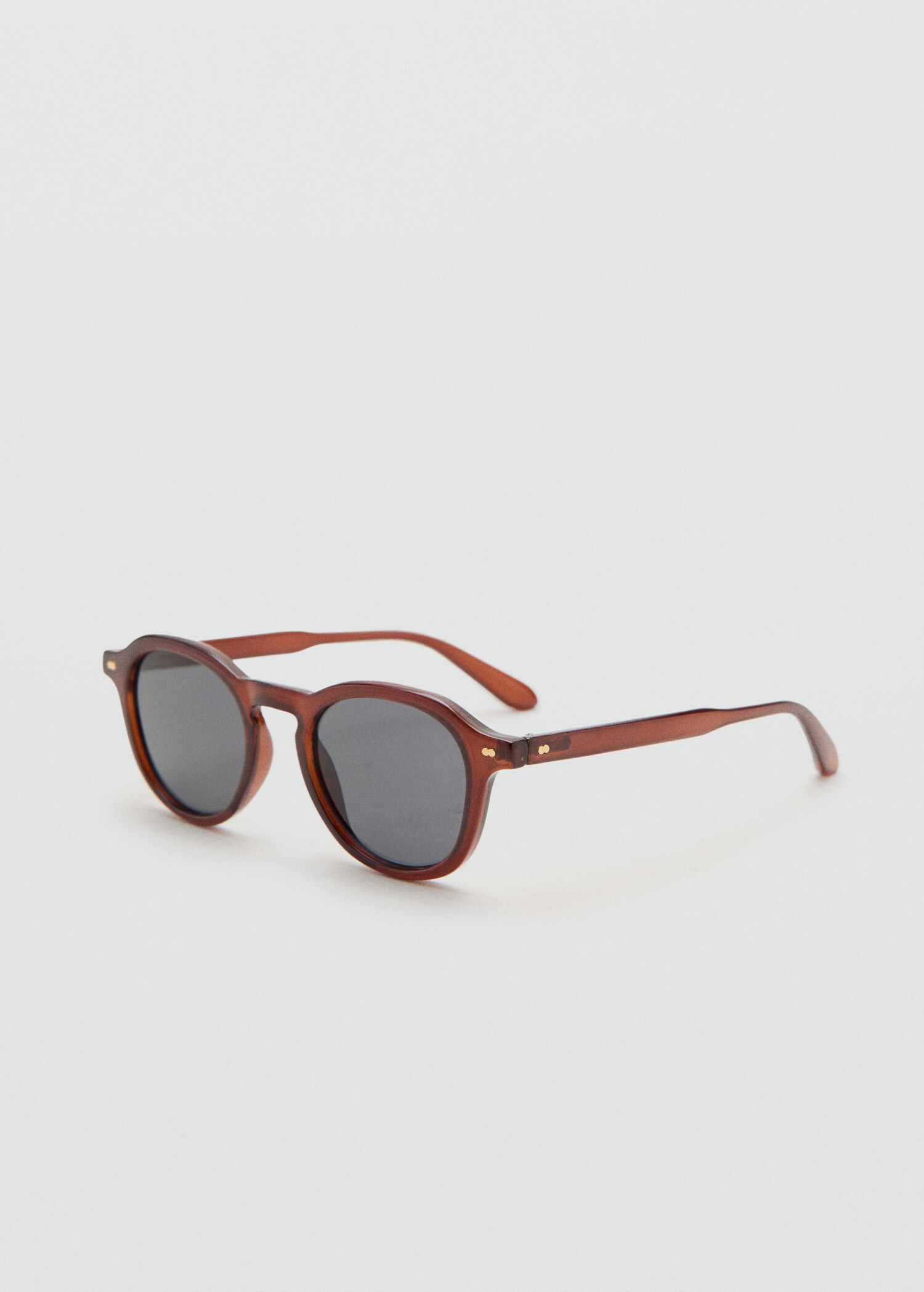 Semi-transparent frame sunglasses - Medium plane