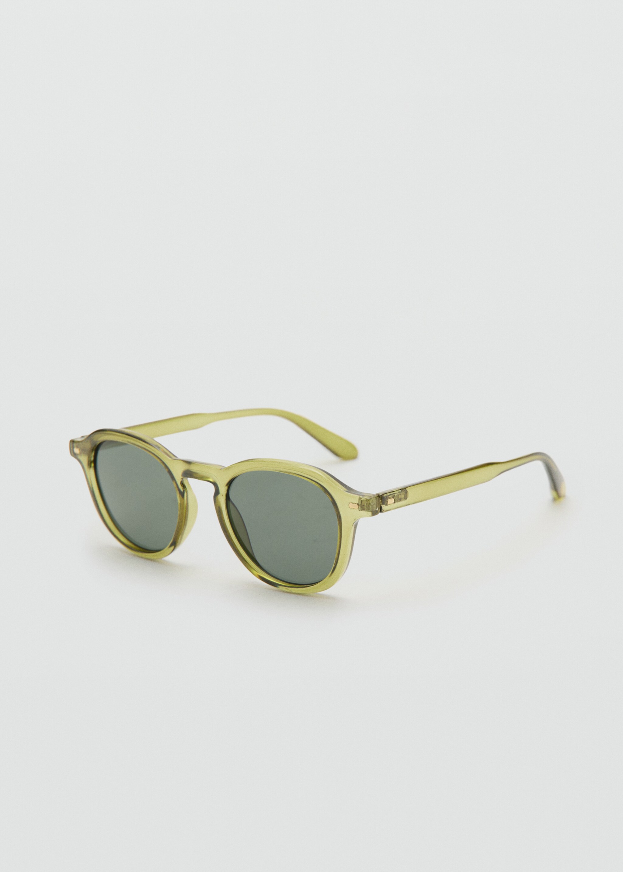 Semi-transparent frame sunglasses - Medium plane, Khaki. Ref: 27051302-00.