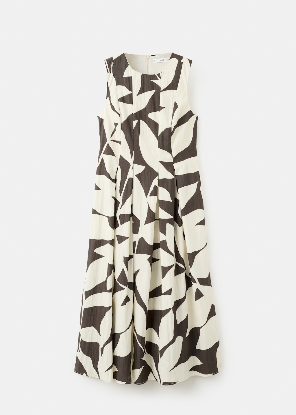 Floral-print flared dress - image 5