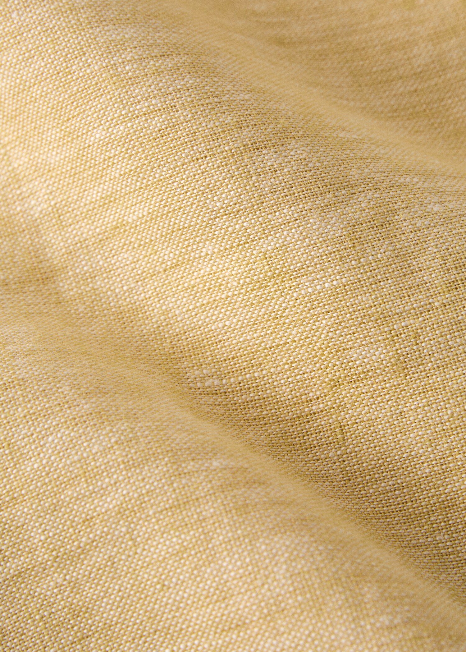 100% linen melange effect tablecloth for 6 to 8 guests - Details of the article 2