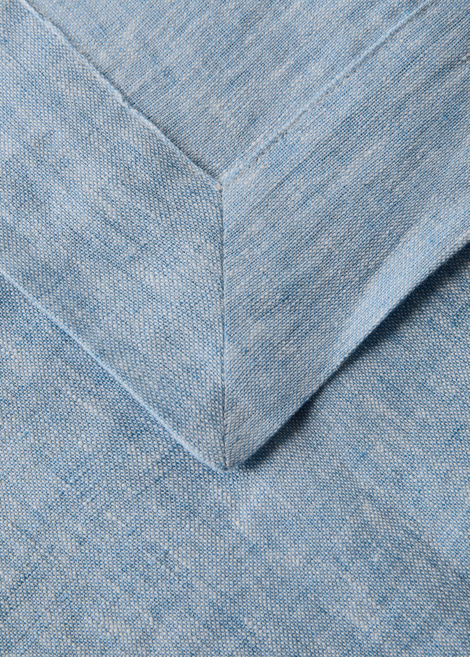 Mantel 100% lino efecto melange 6 a 8 comensales - Detalle del artículo 1