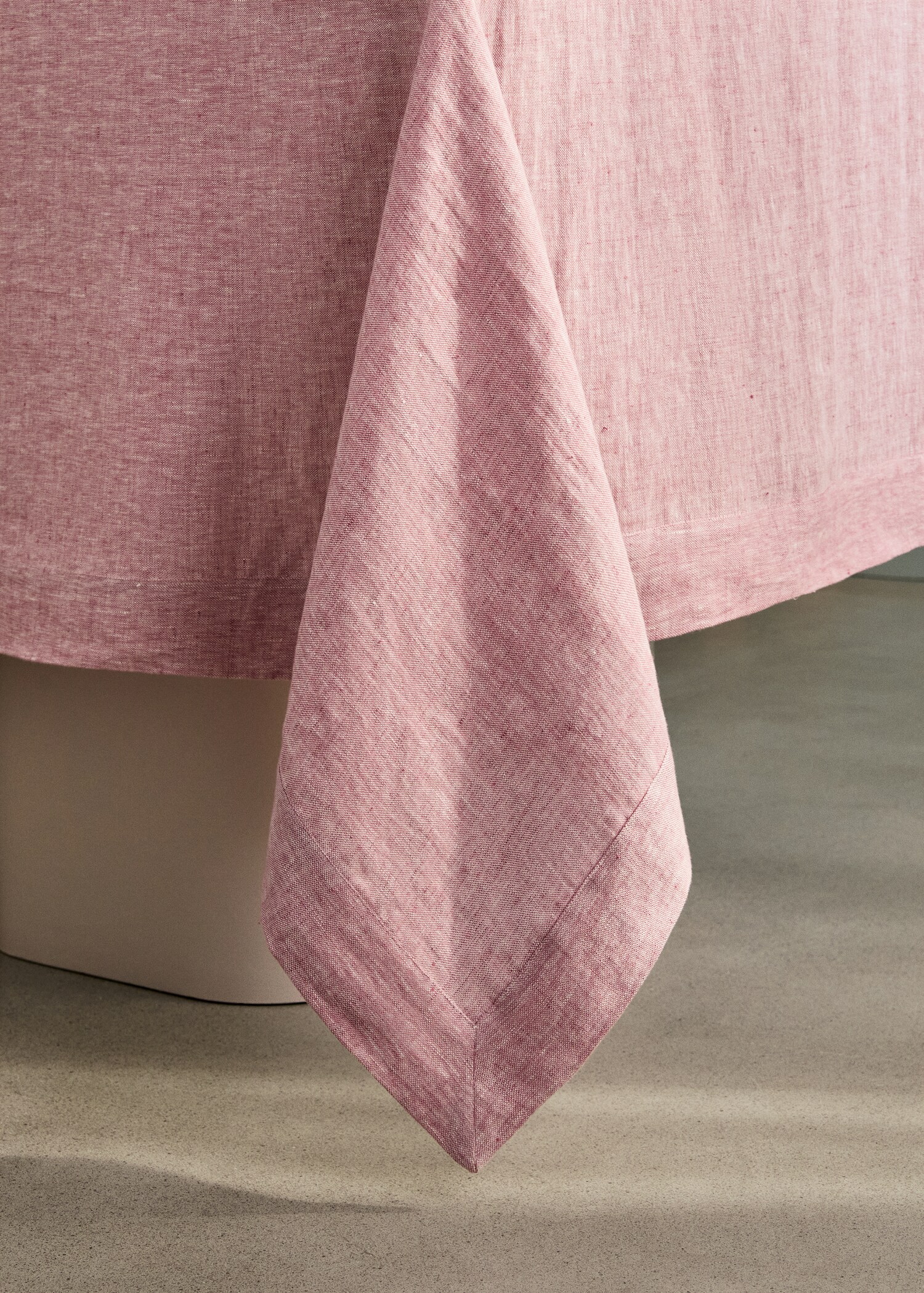 Mantel 100% lino efecto melange 6 a 8 comensales - Detalle del artículo 8