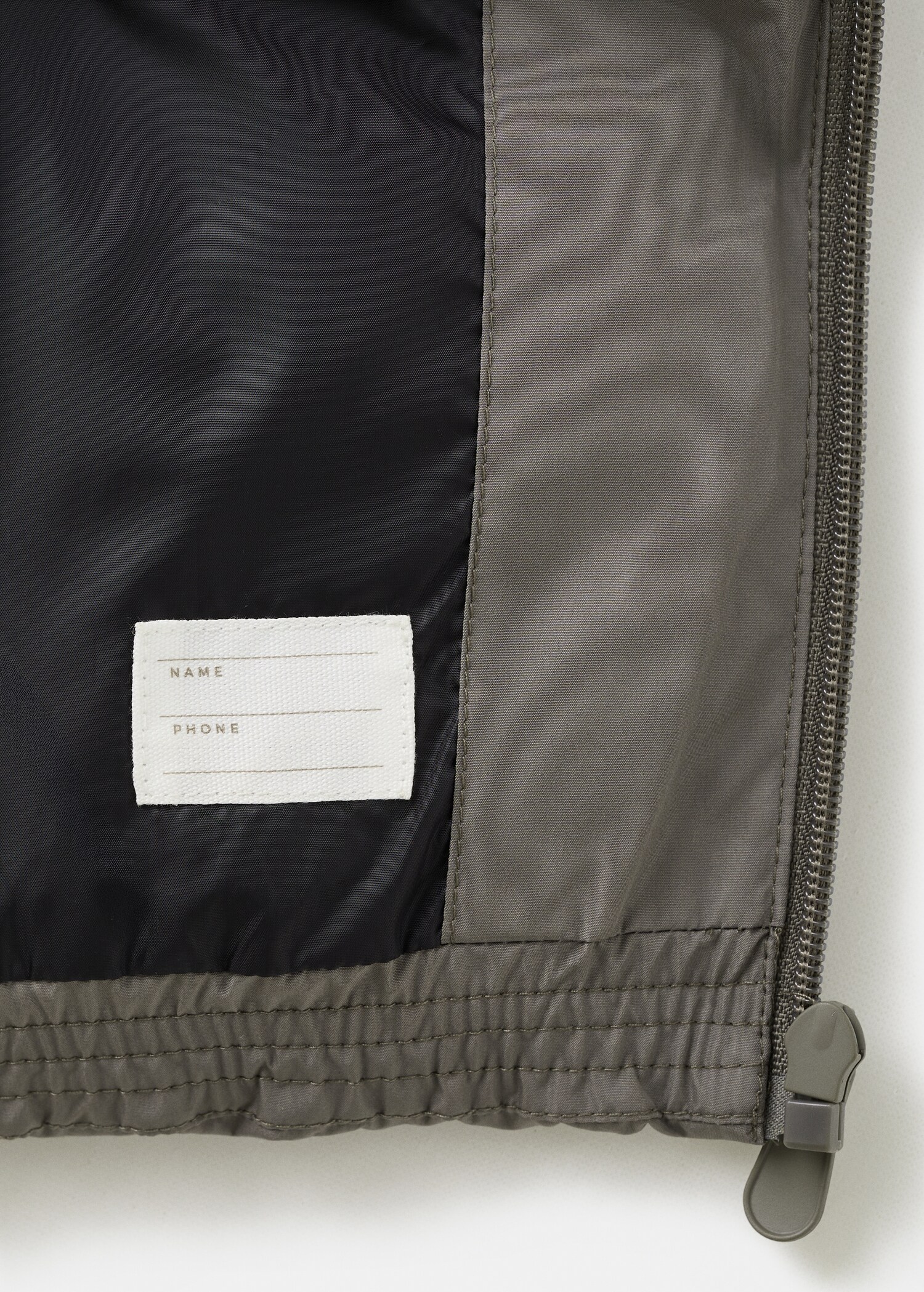 Quilted gilet with hood - Details of the article 0