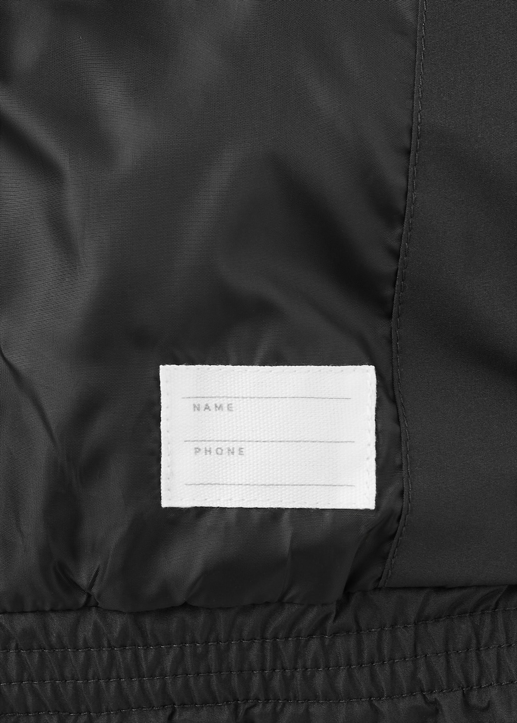 Quilted vest with hood