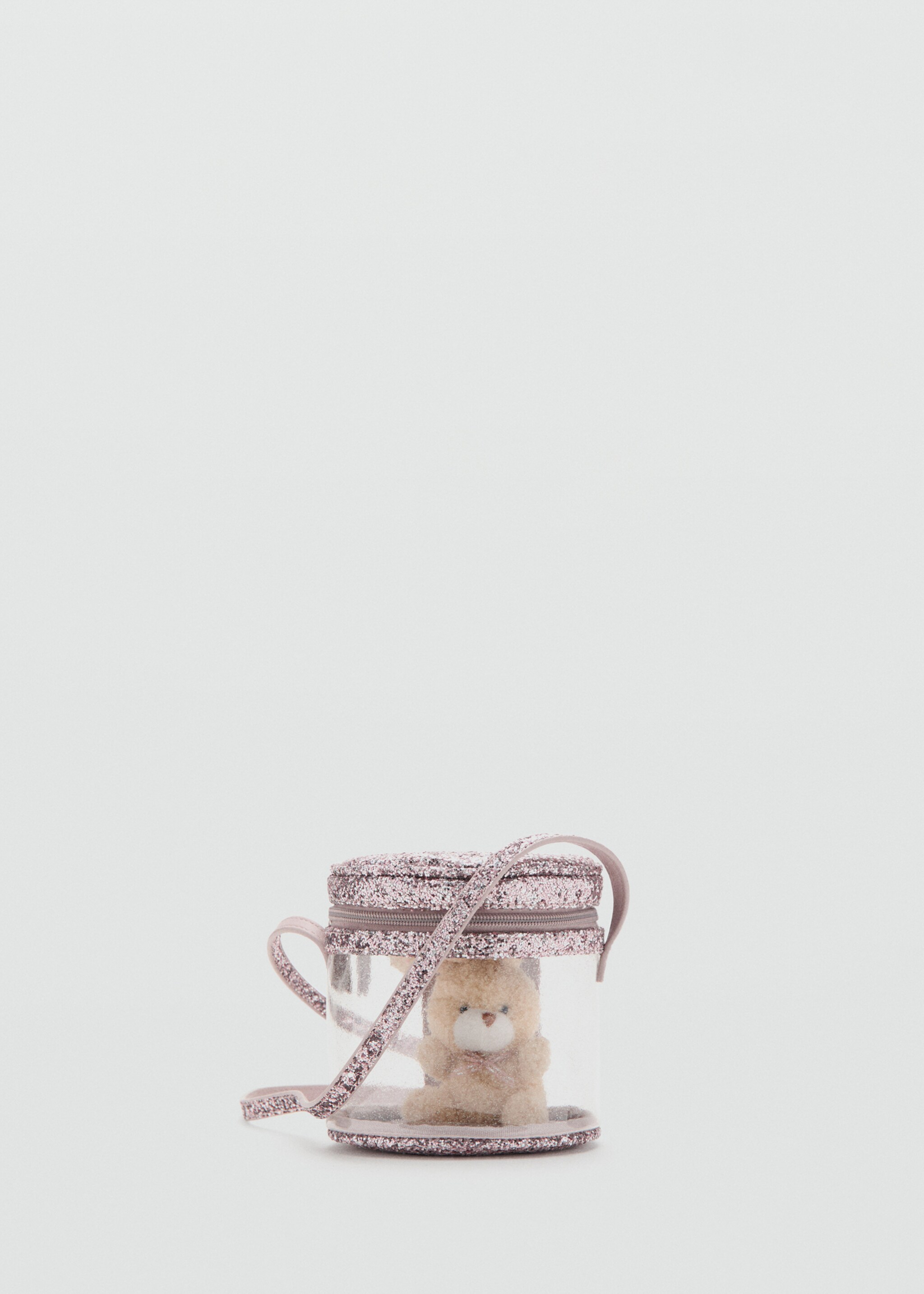 Glitter bear bag - Article without model, Pale Pink. Ref: 27051314-00.