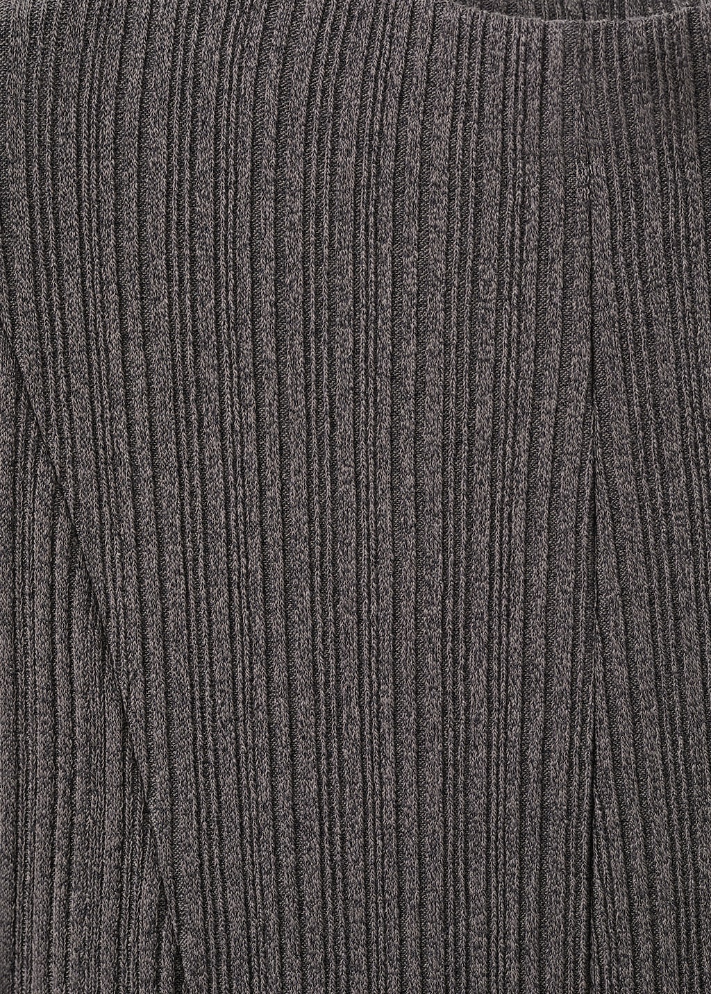 Knitted dress with bell sleeves